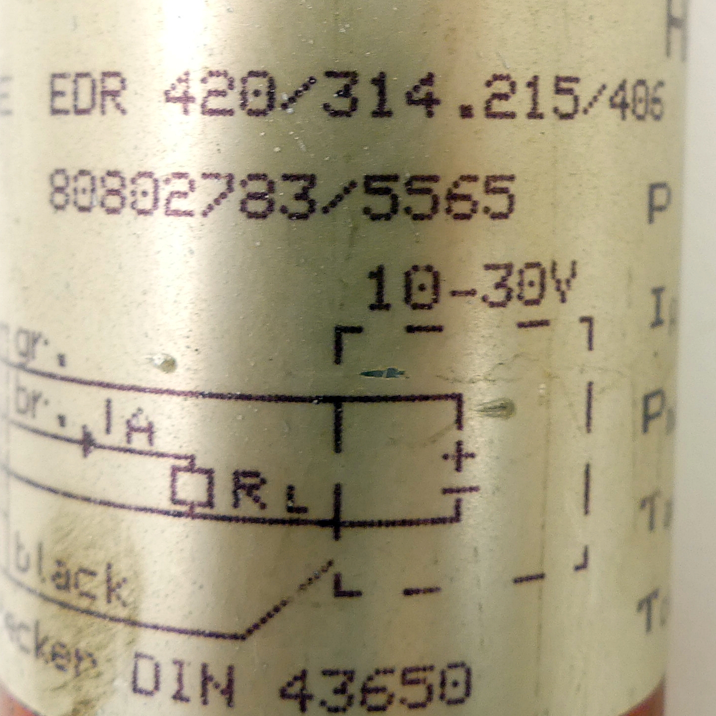 Druckaufnehmer mit frontbündiger Membrane EDR 420/314.215/406