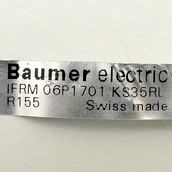 Inductive sensor IFRM 06P1701/KS35RL 