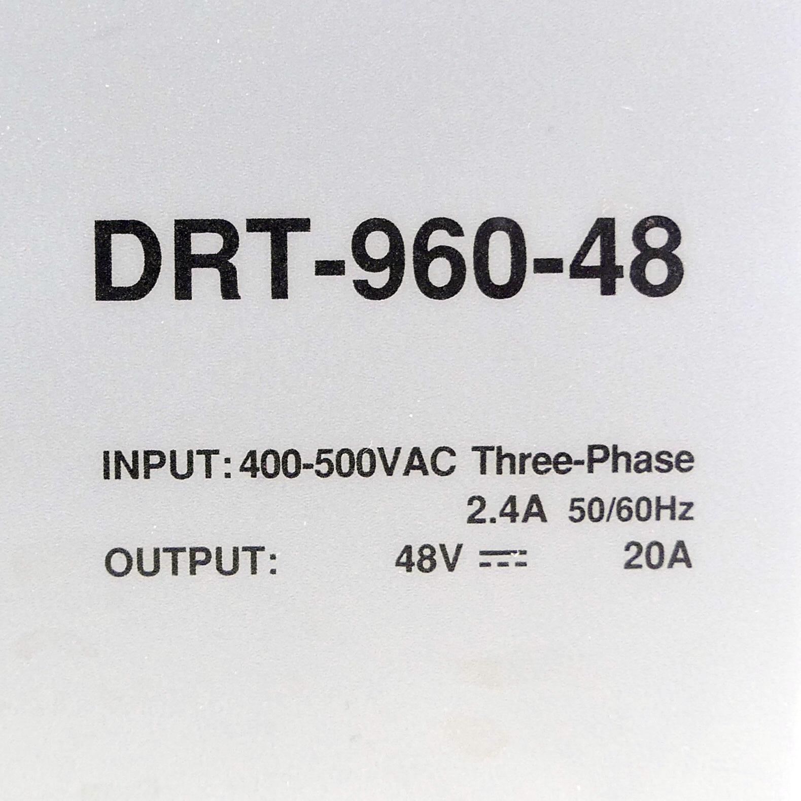 Rail power supply