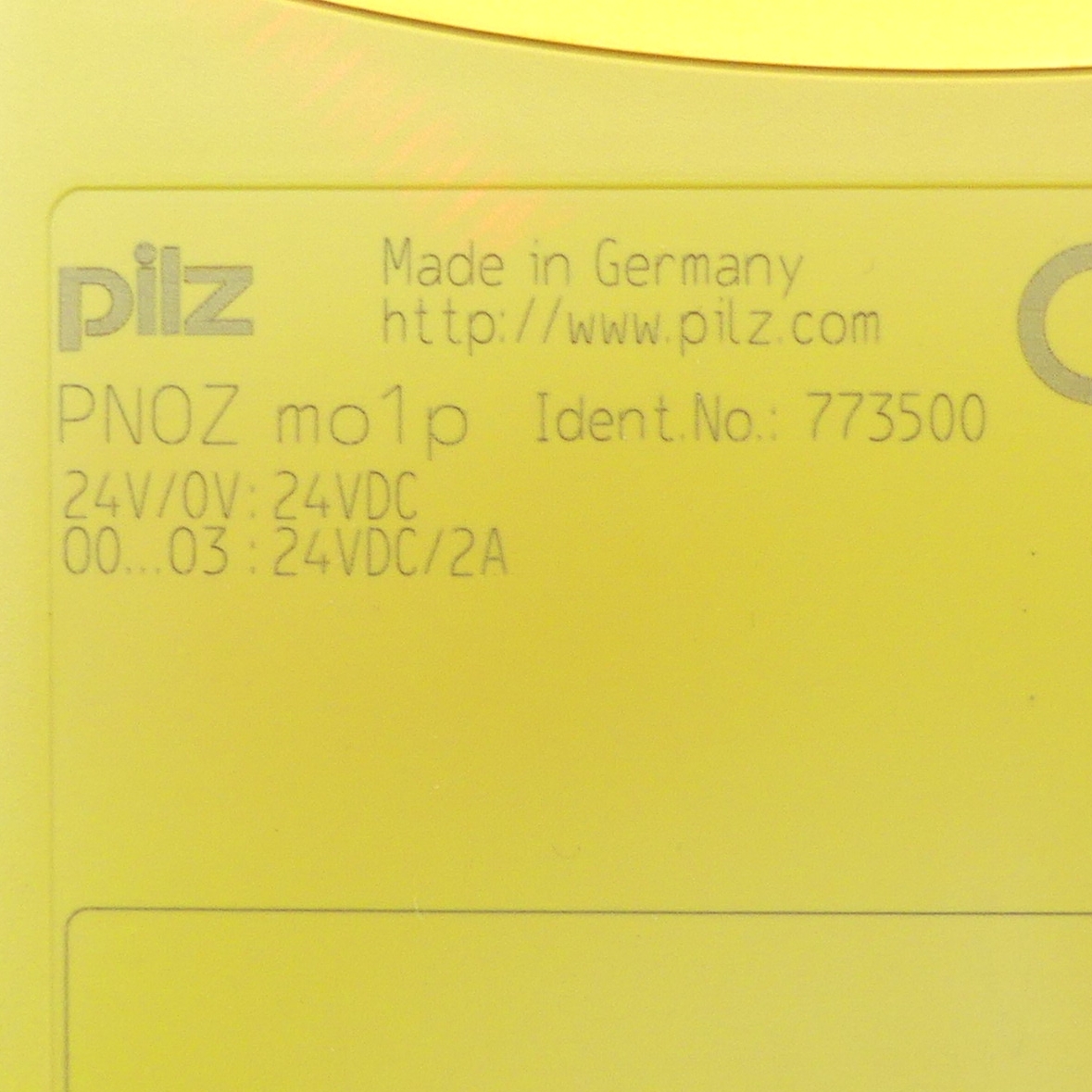 PNOZ mo1p Extension Module