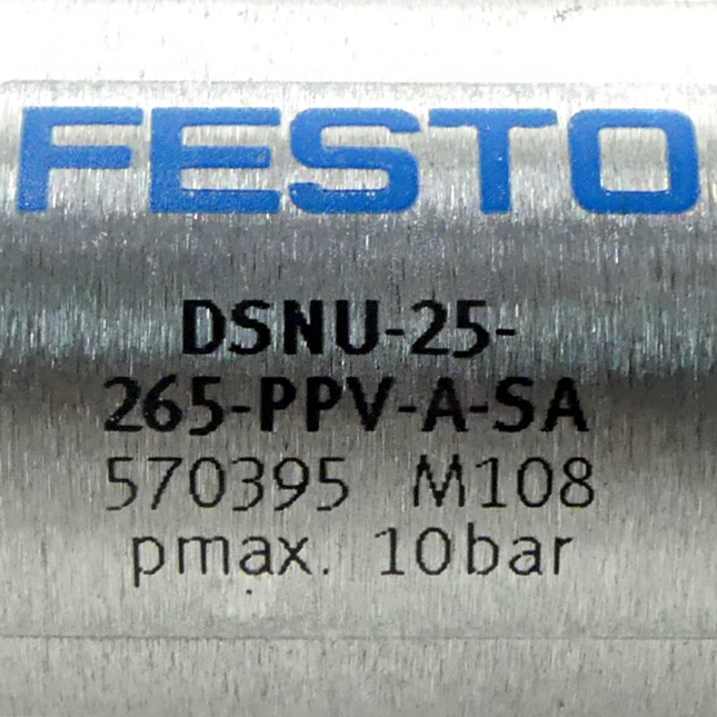 Round cylinder DSNU-25-265-PPV-A-SA