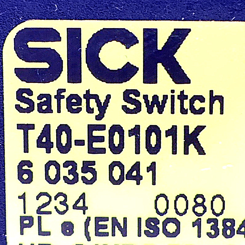 Safety switch T40-E0101K