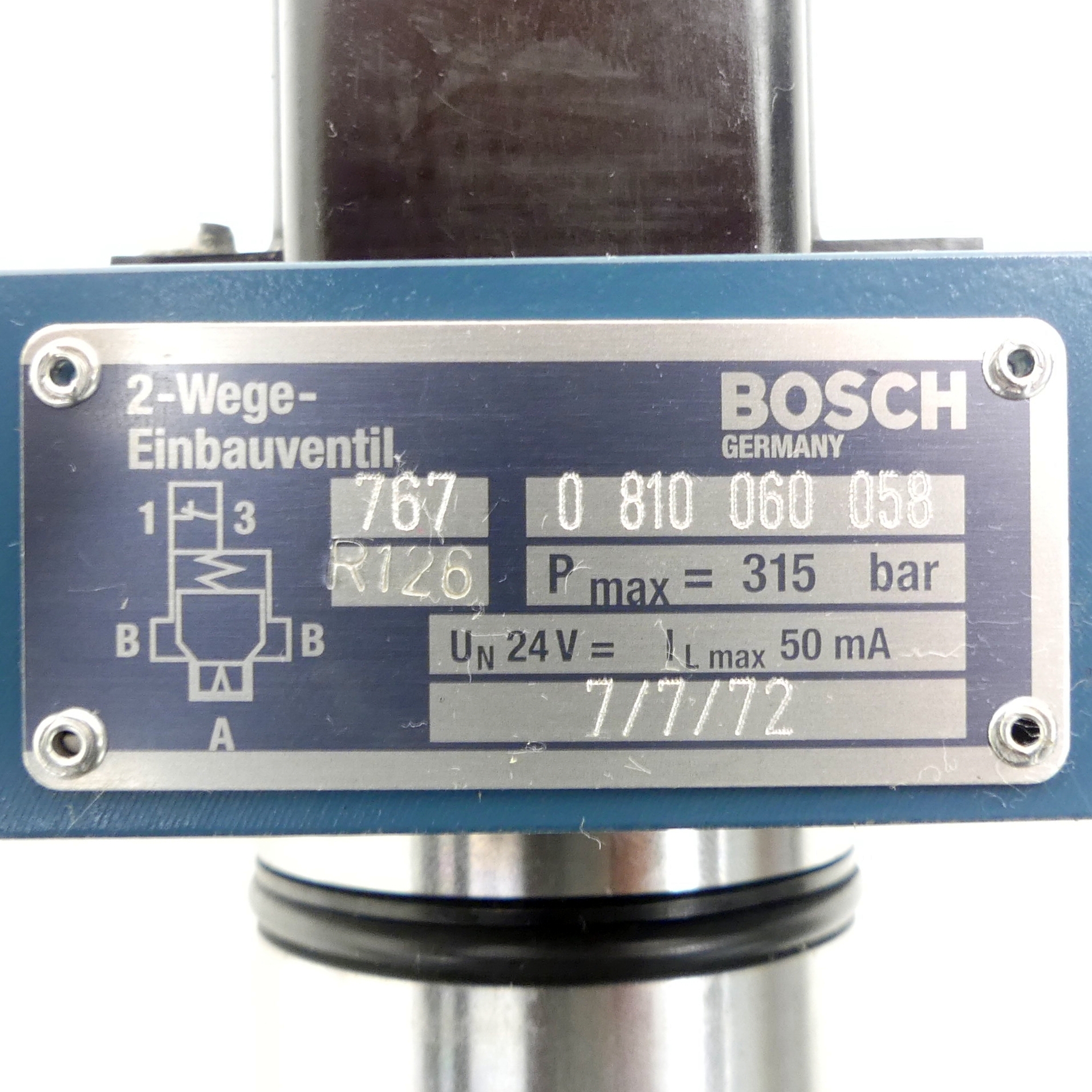 2-way cartridge valve 