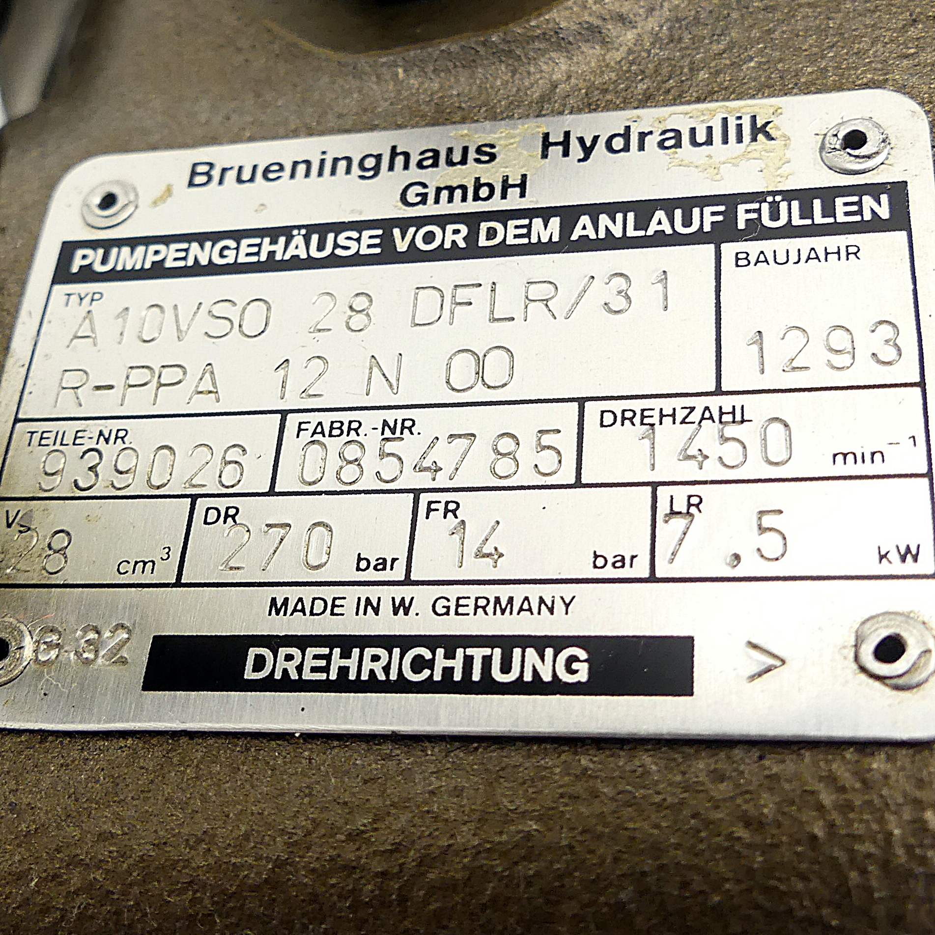 Axial piston pump