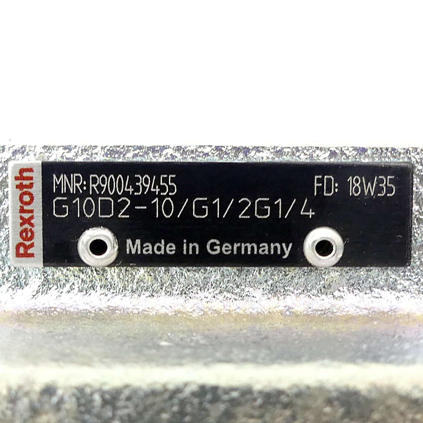 Anschlussplatte G10D2-10/G1/2G1/4