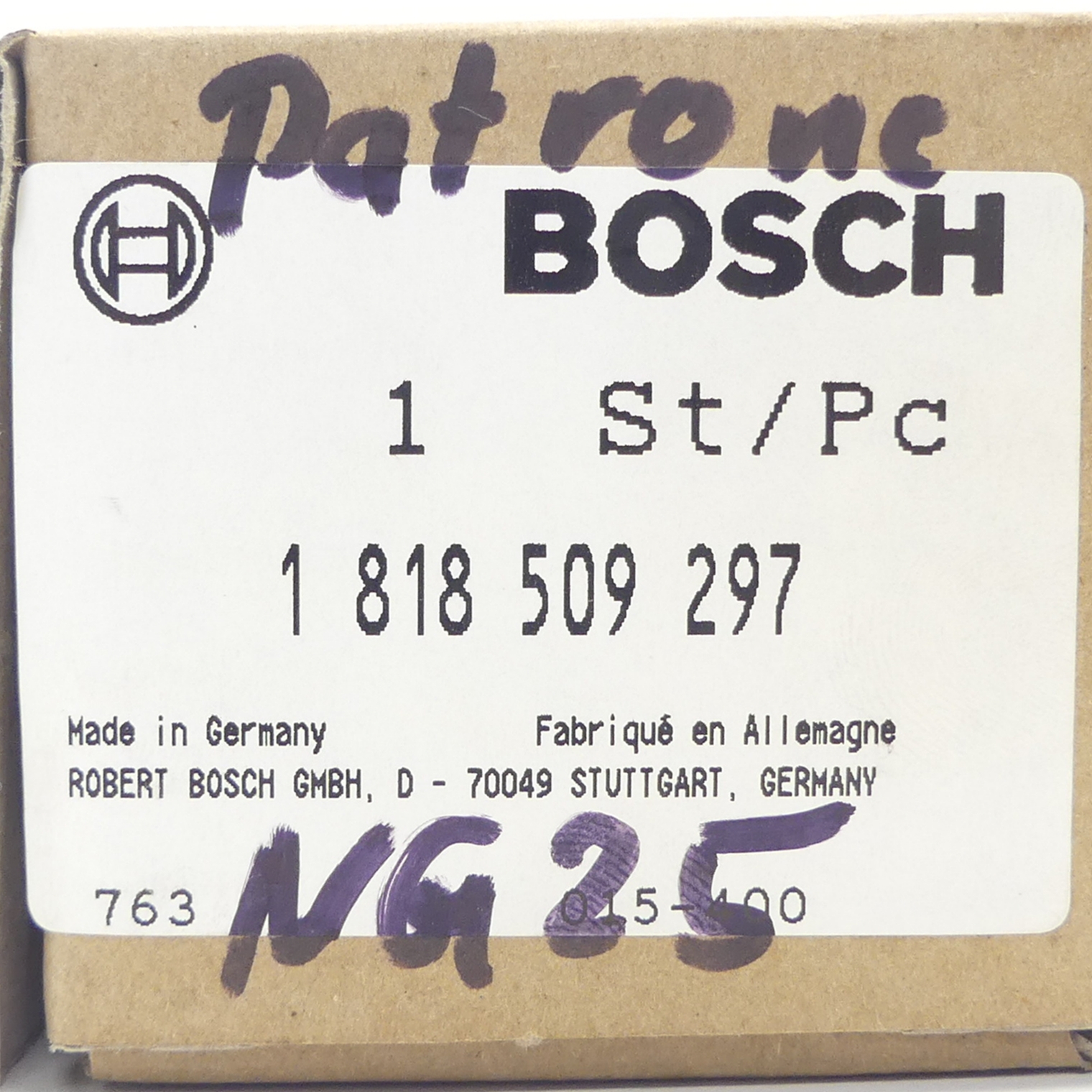 2-way cartridge valve