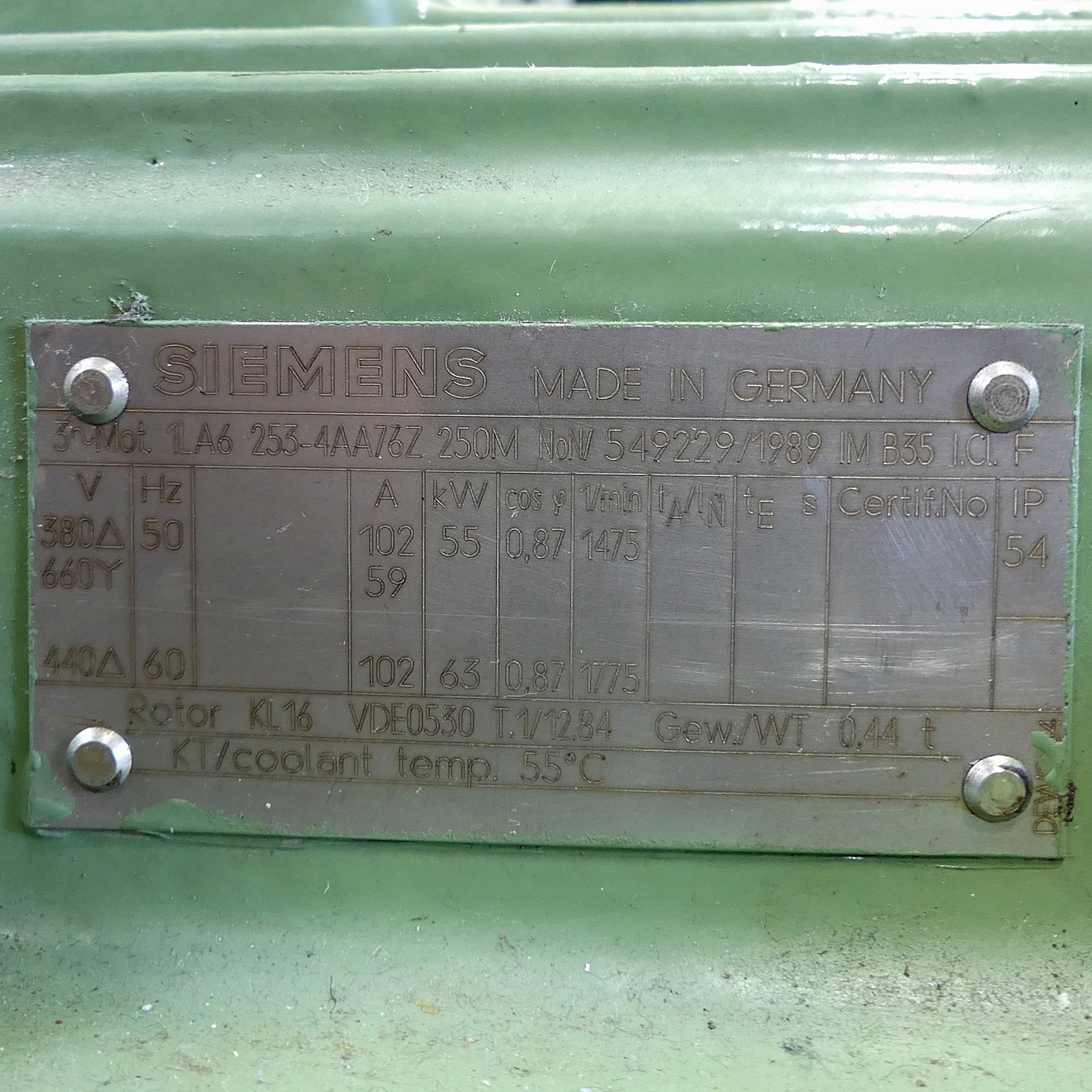 Three-phase motor