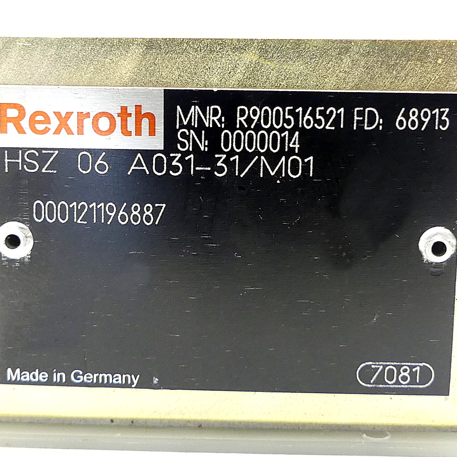 Intermediate plate