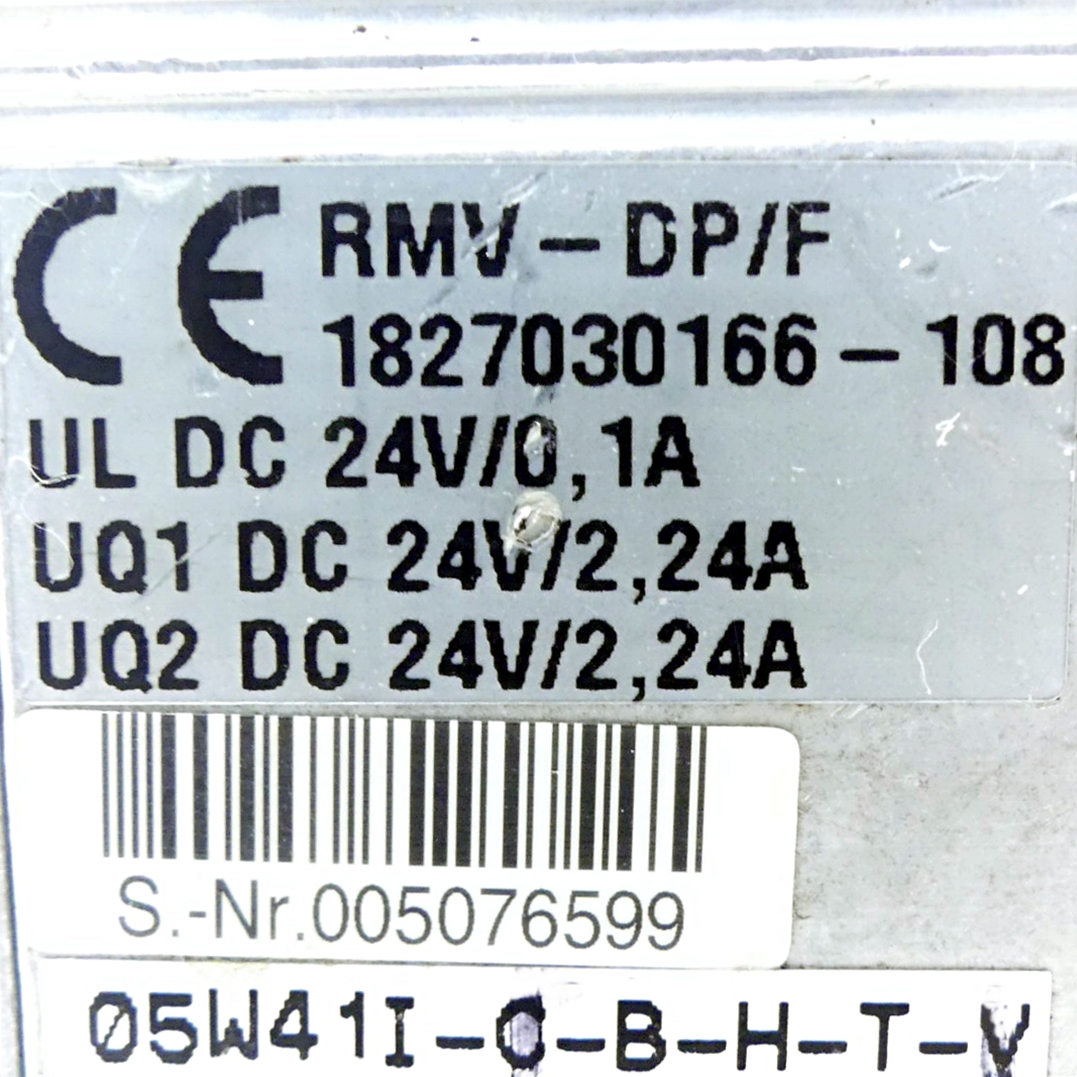 Profibus-DP RMV-DP/F 