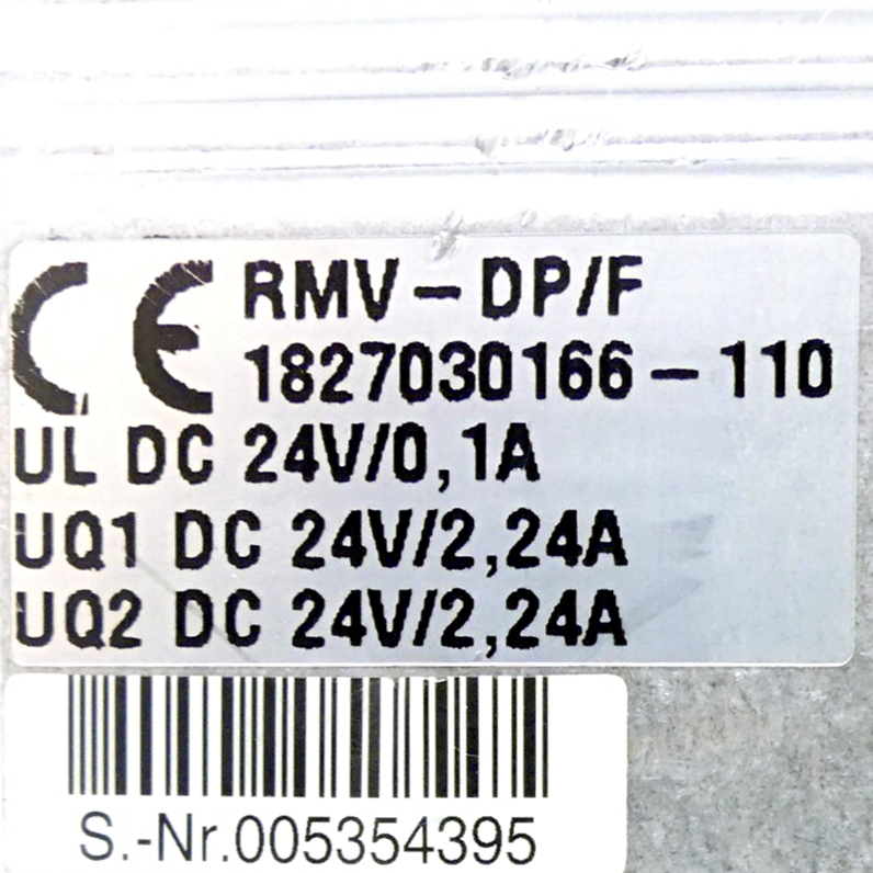 Profibus-DP RMV-DP/F 