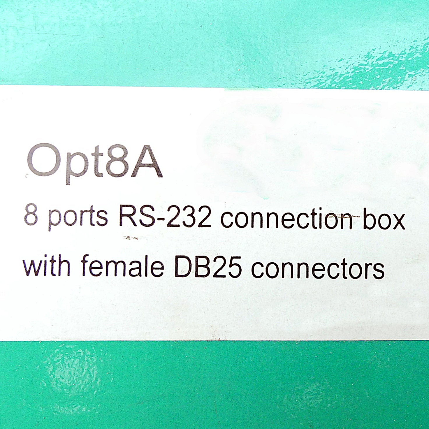 Anschlussbox Opt8A 