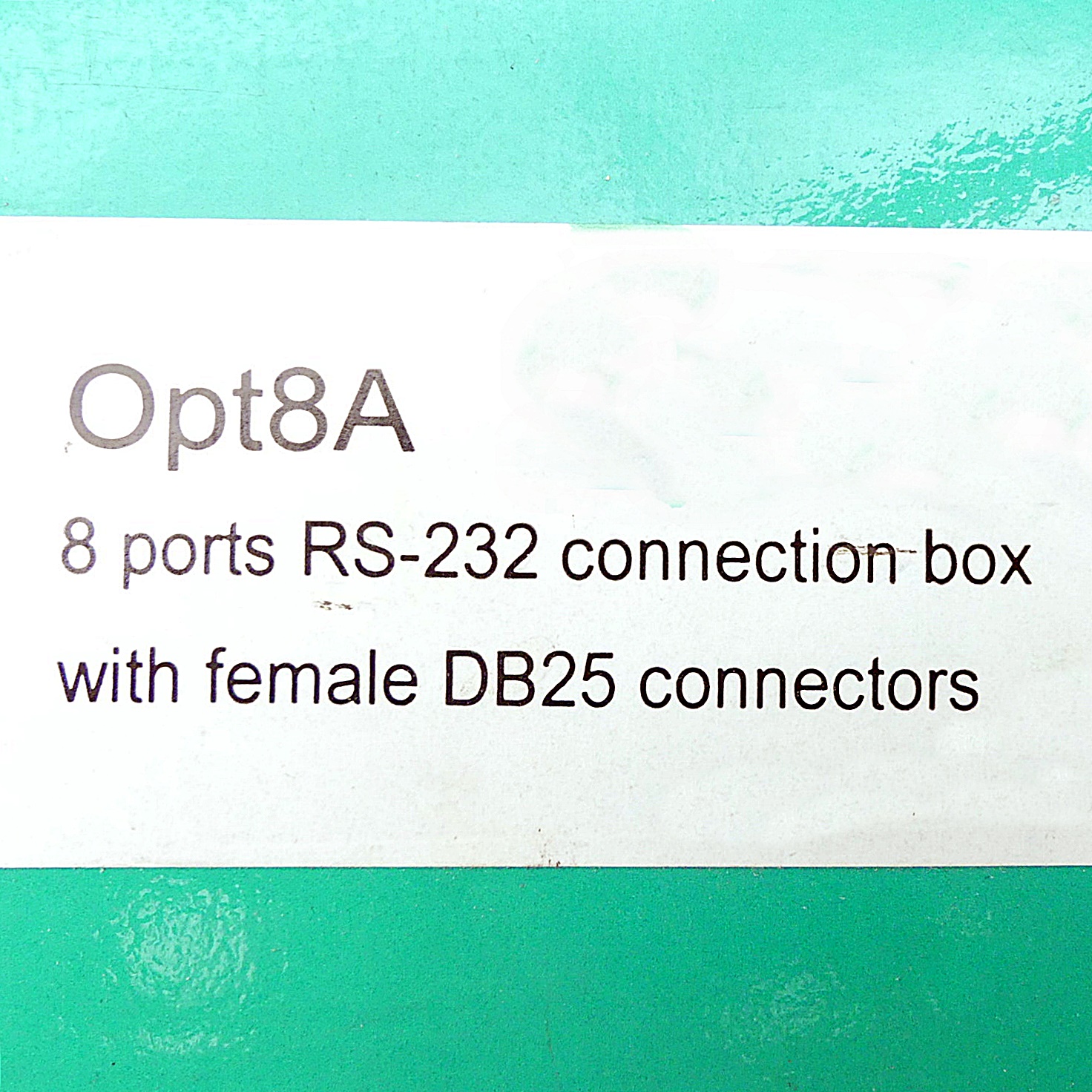 Connection box Opt8A 