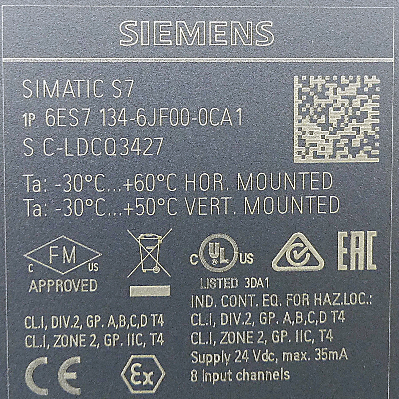 SIMATIC ET 200SP analoges Eingangsmodul 