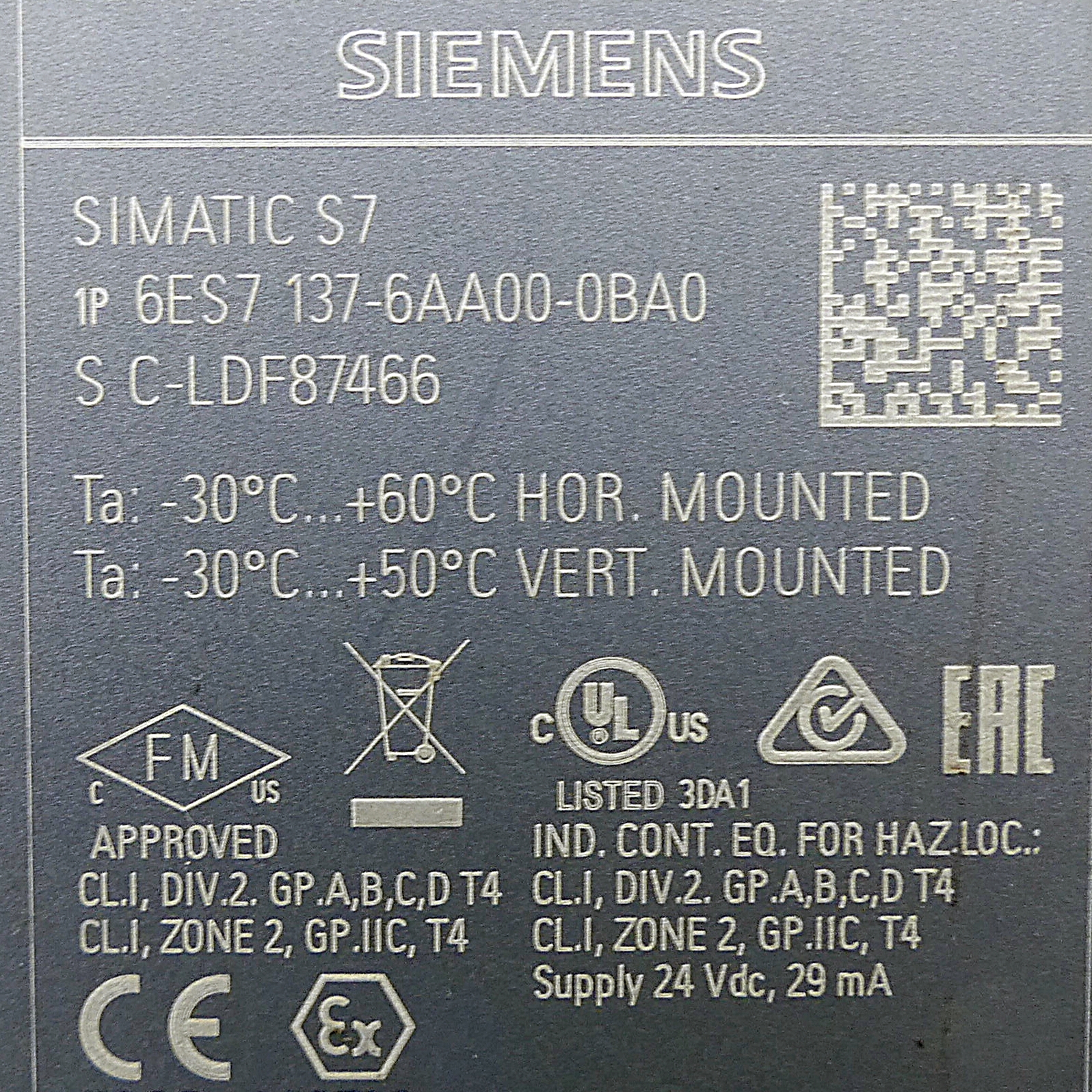 SIMATIC ET 200SP Kommunikationsmodul für serielle Verbindung RS-422 