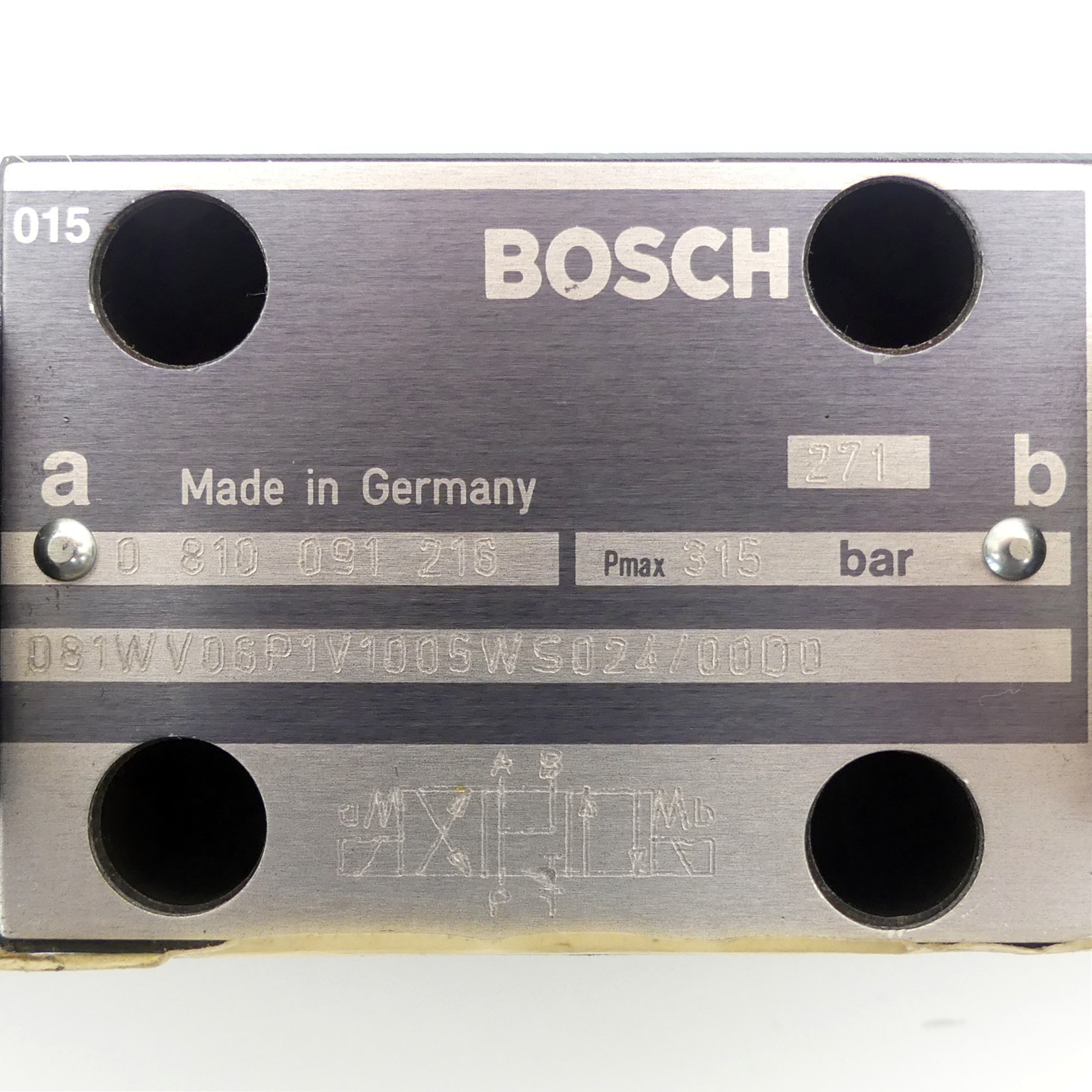 4/3-way valve 081WV06P1V1005WS024/00D0