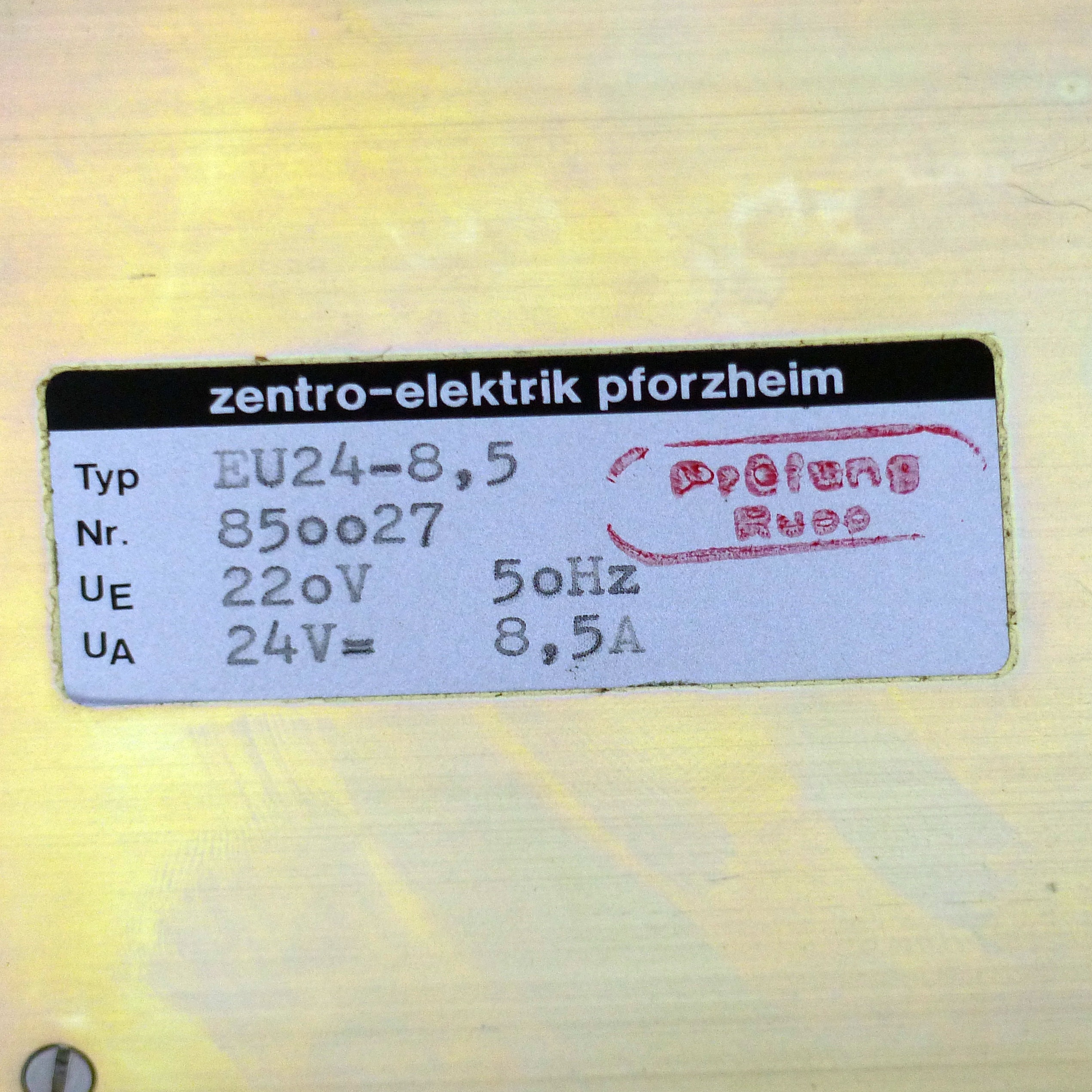 Power Supply Unit EU24-8,5