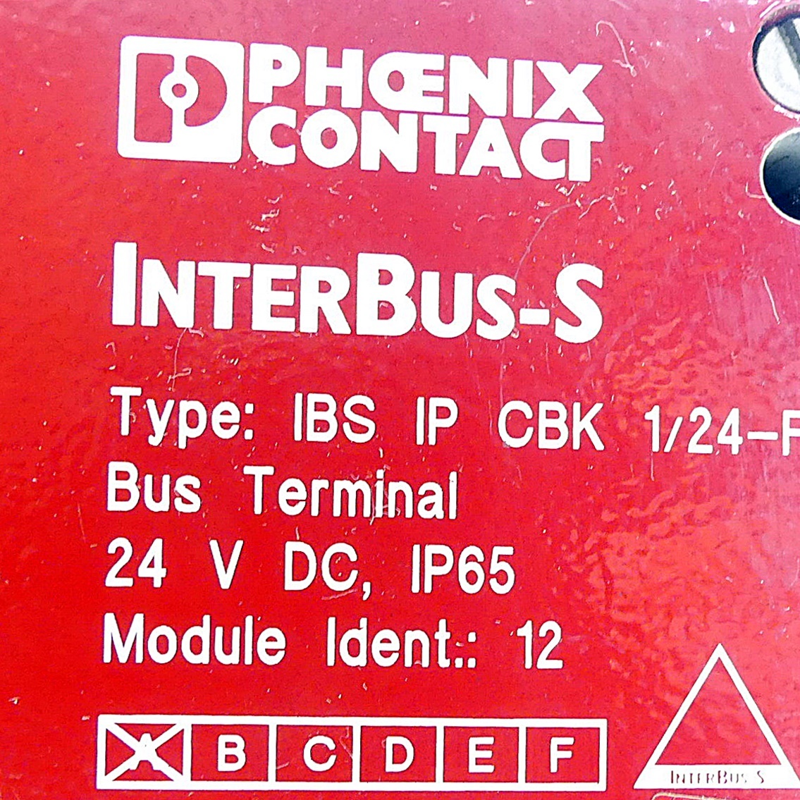 Bus Terminal IBS IP CBK 1/24-F