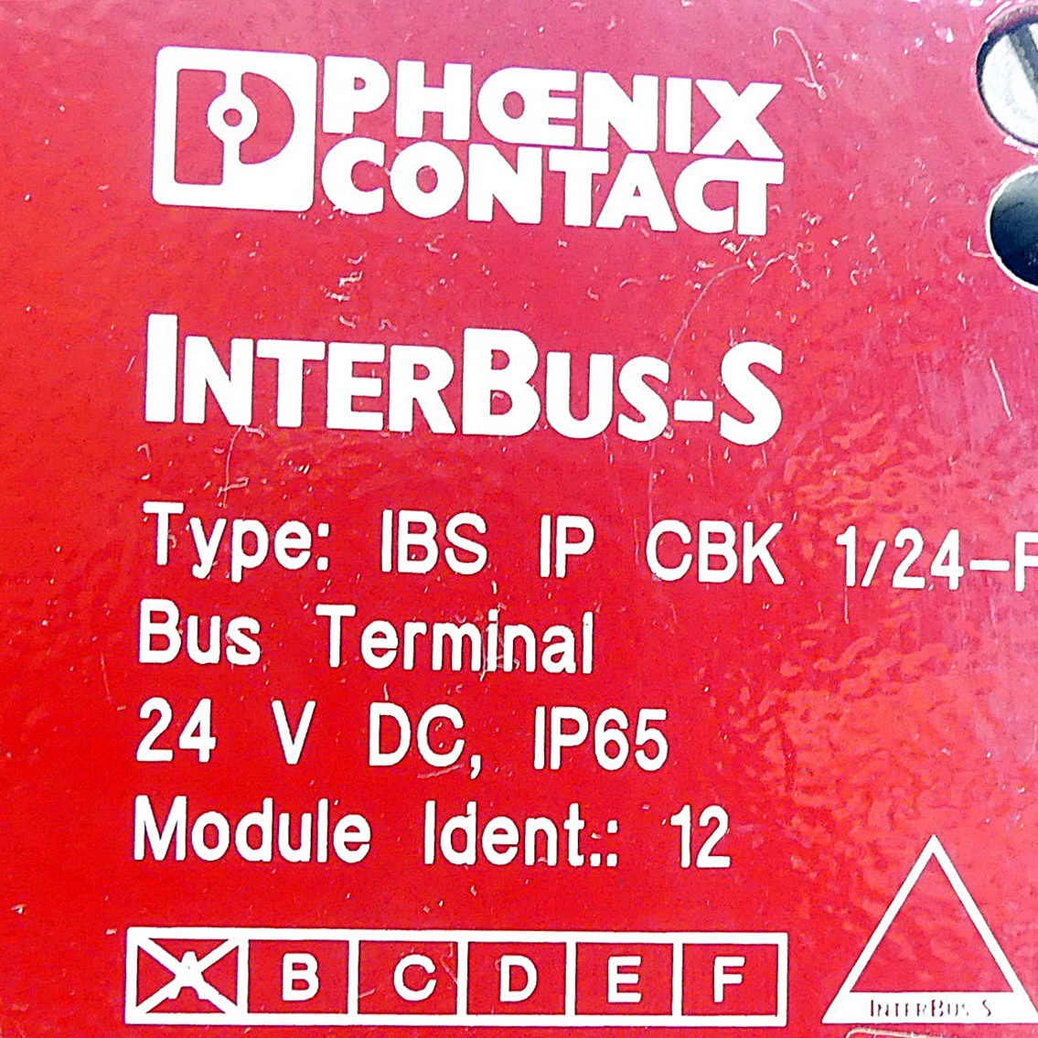 Bus Terminal IBS IP CBK 1/24-F 