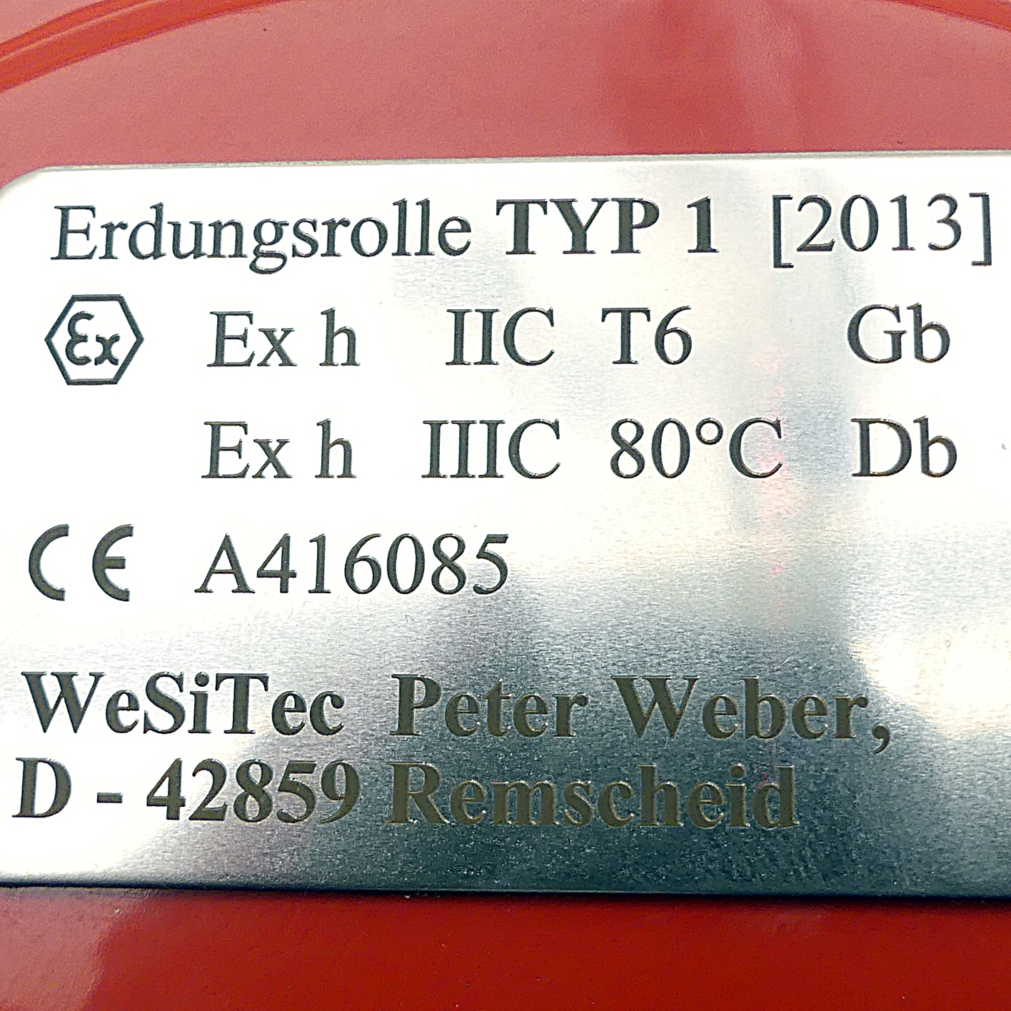 Erdungsrolle Typ 1 