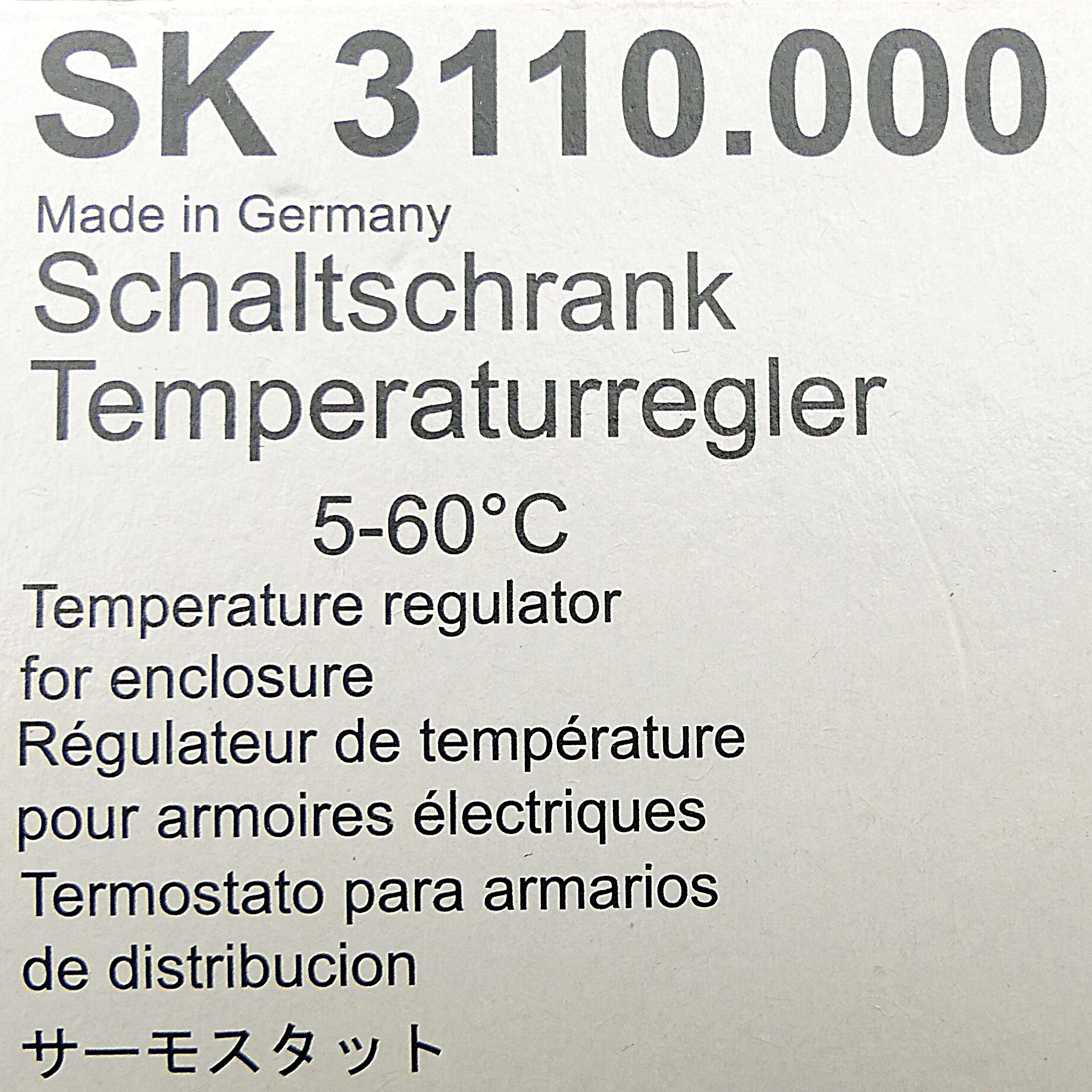 Temperaturregler