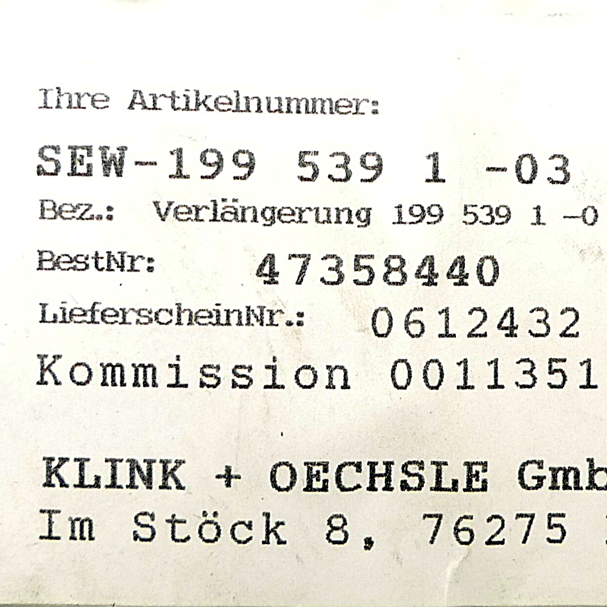 Kabel 3 m