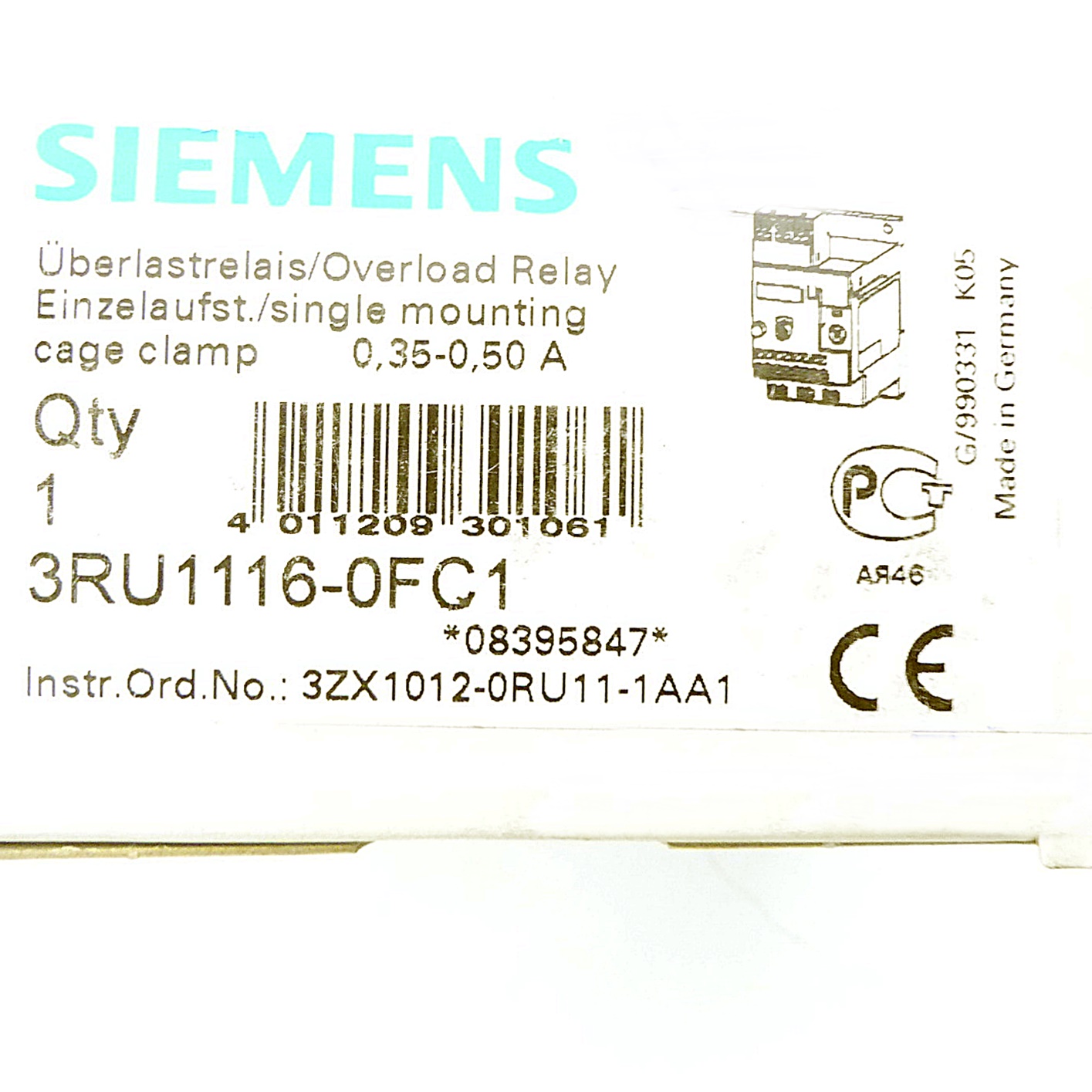 Overload relay