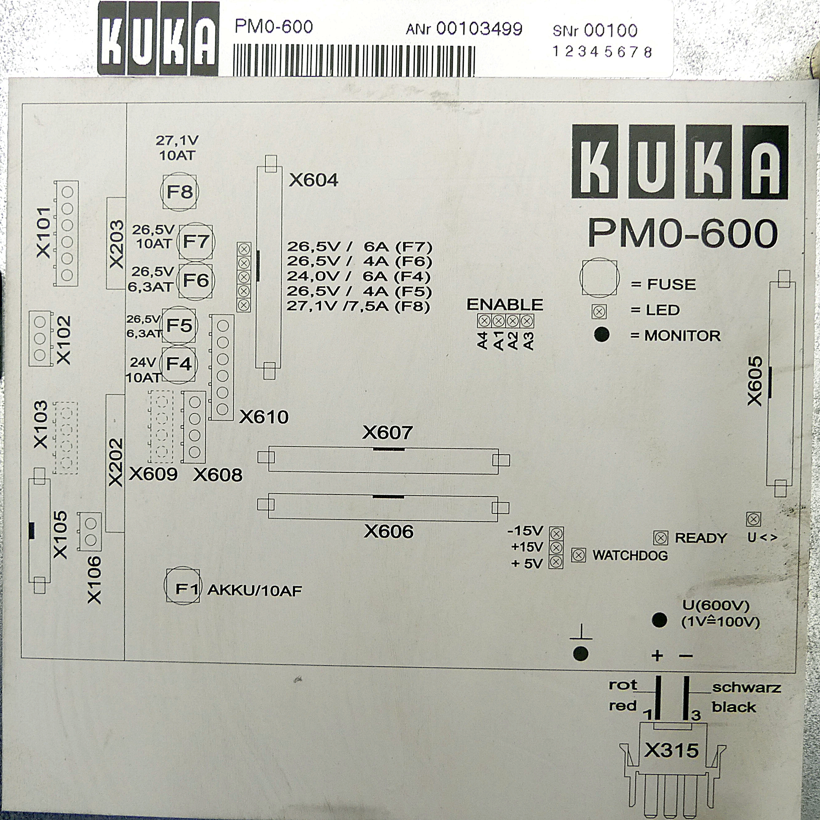 Roboter Power Modul PM0-600 