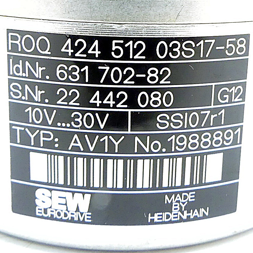 Drehgeber ROQ 424 512 03S17-58 Gebraucht