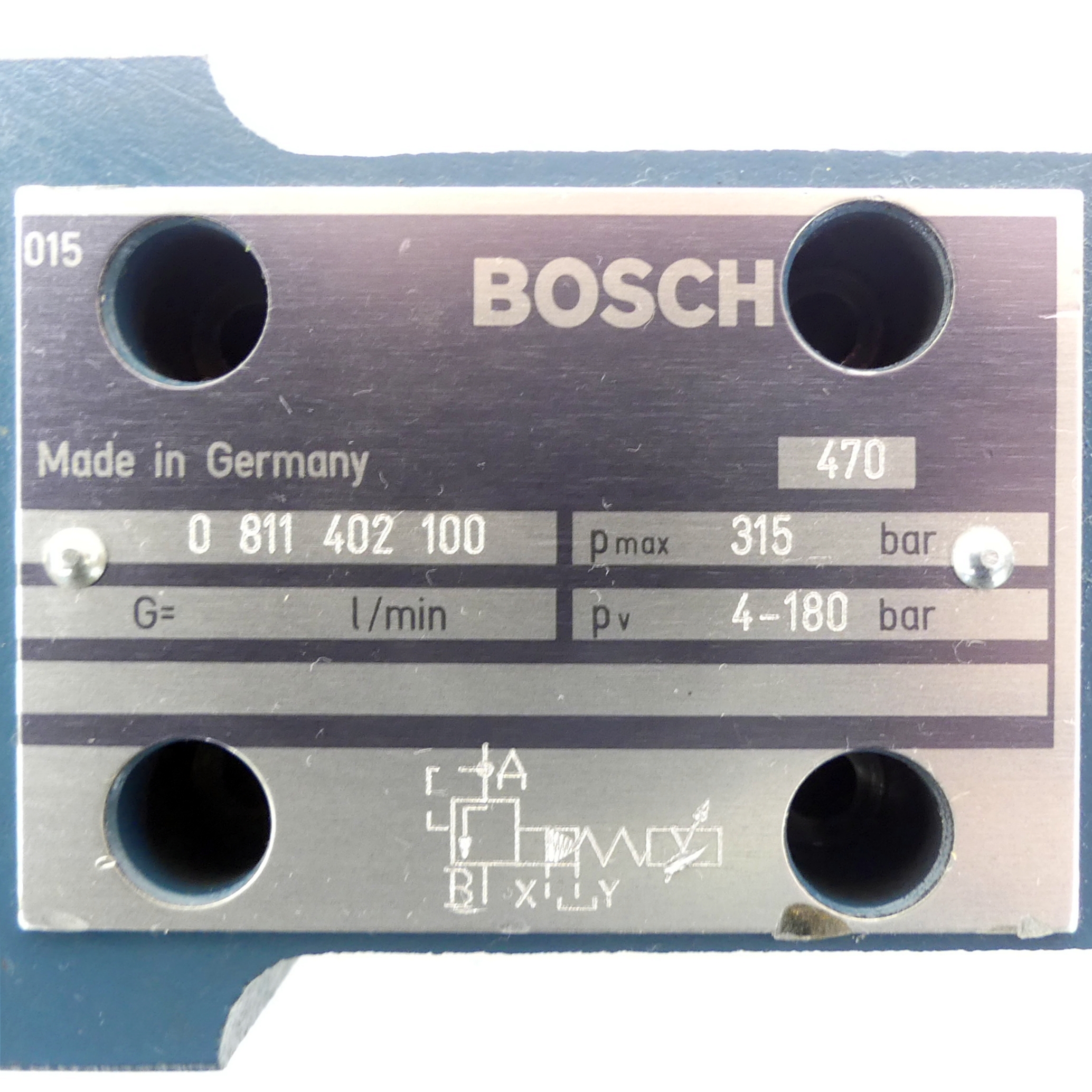 Proportional pressure relief valve