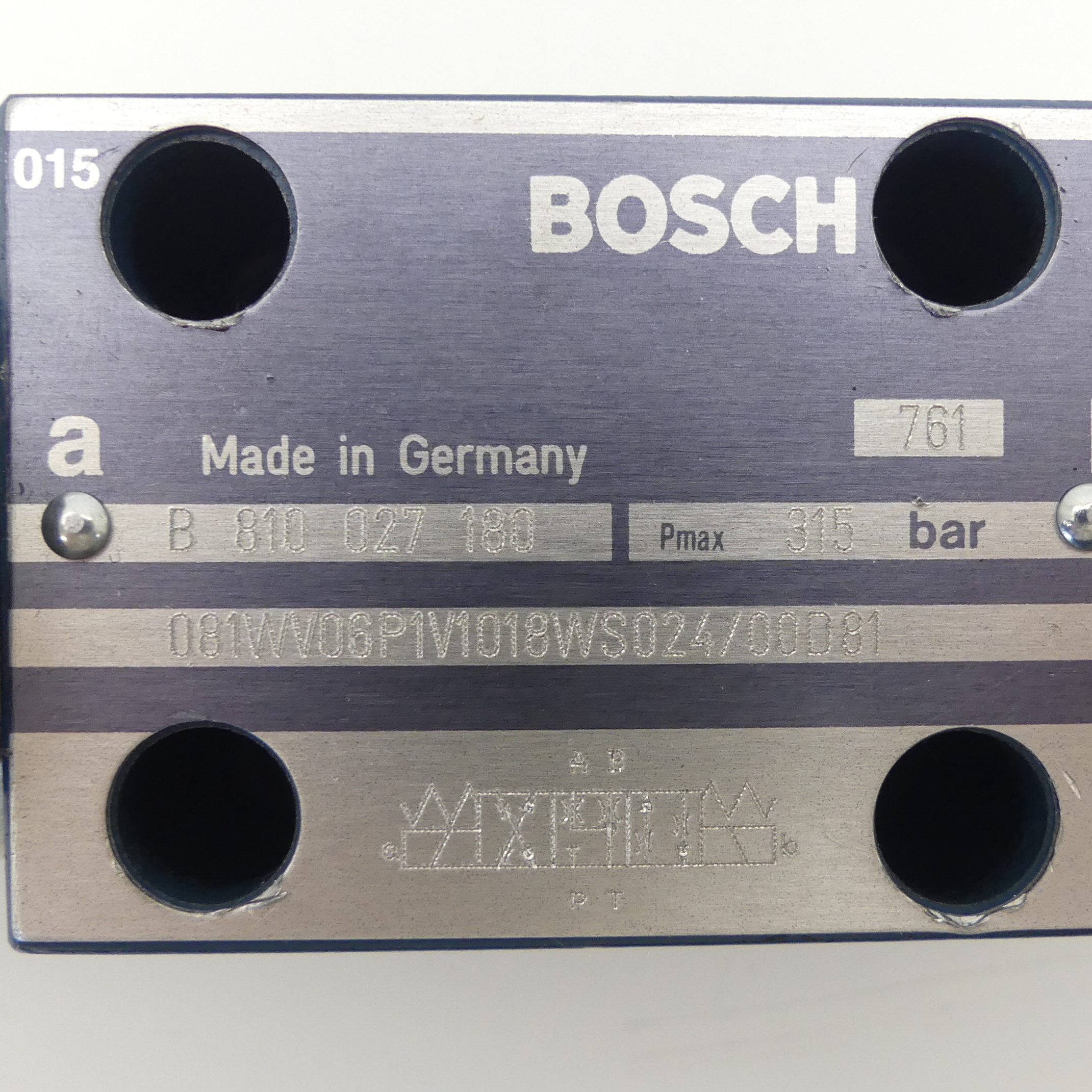 Directional valve 081WV06P1V1018WS024/00D81