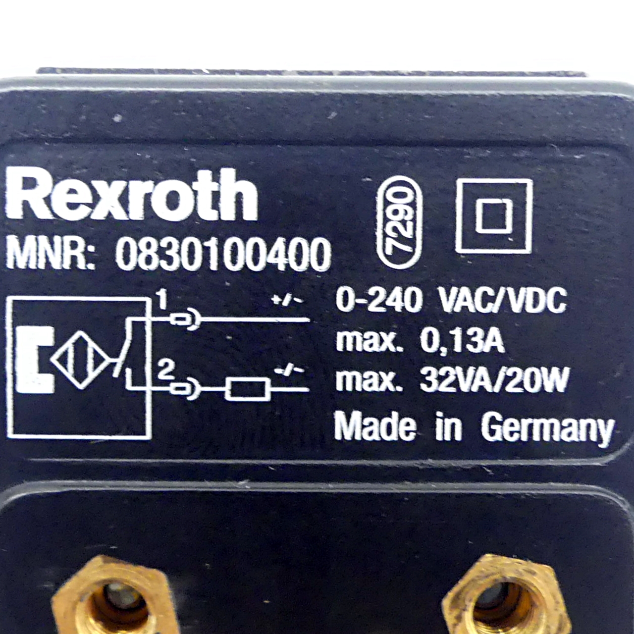Sensor with reed contact 