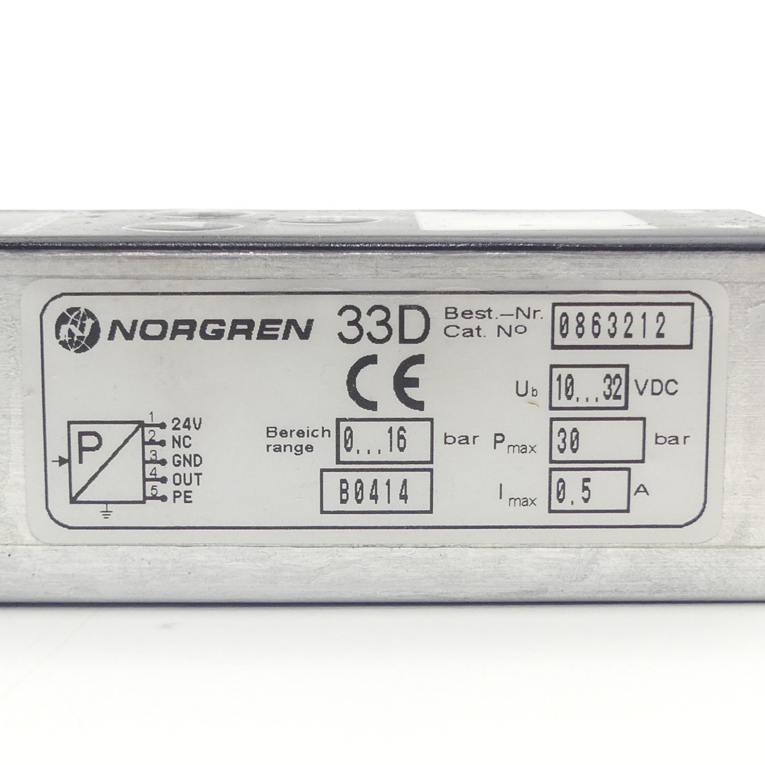 Pressure Switch 33D