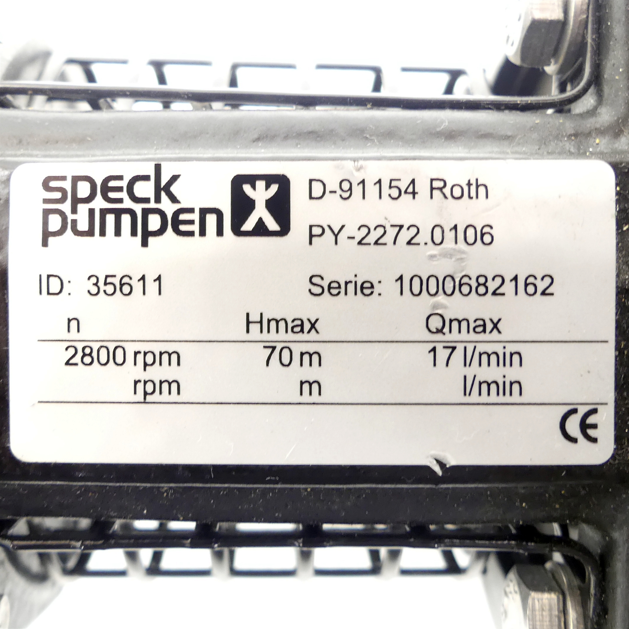 Peripheralradpumpe