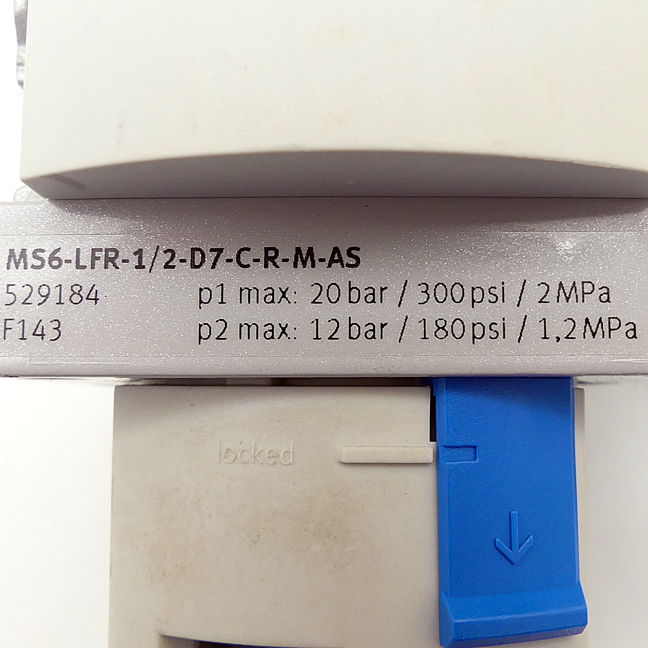 Filter-Regelventil MS6-LFR-1/2-D7-C-R-M-AS