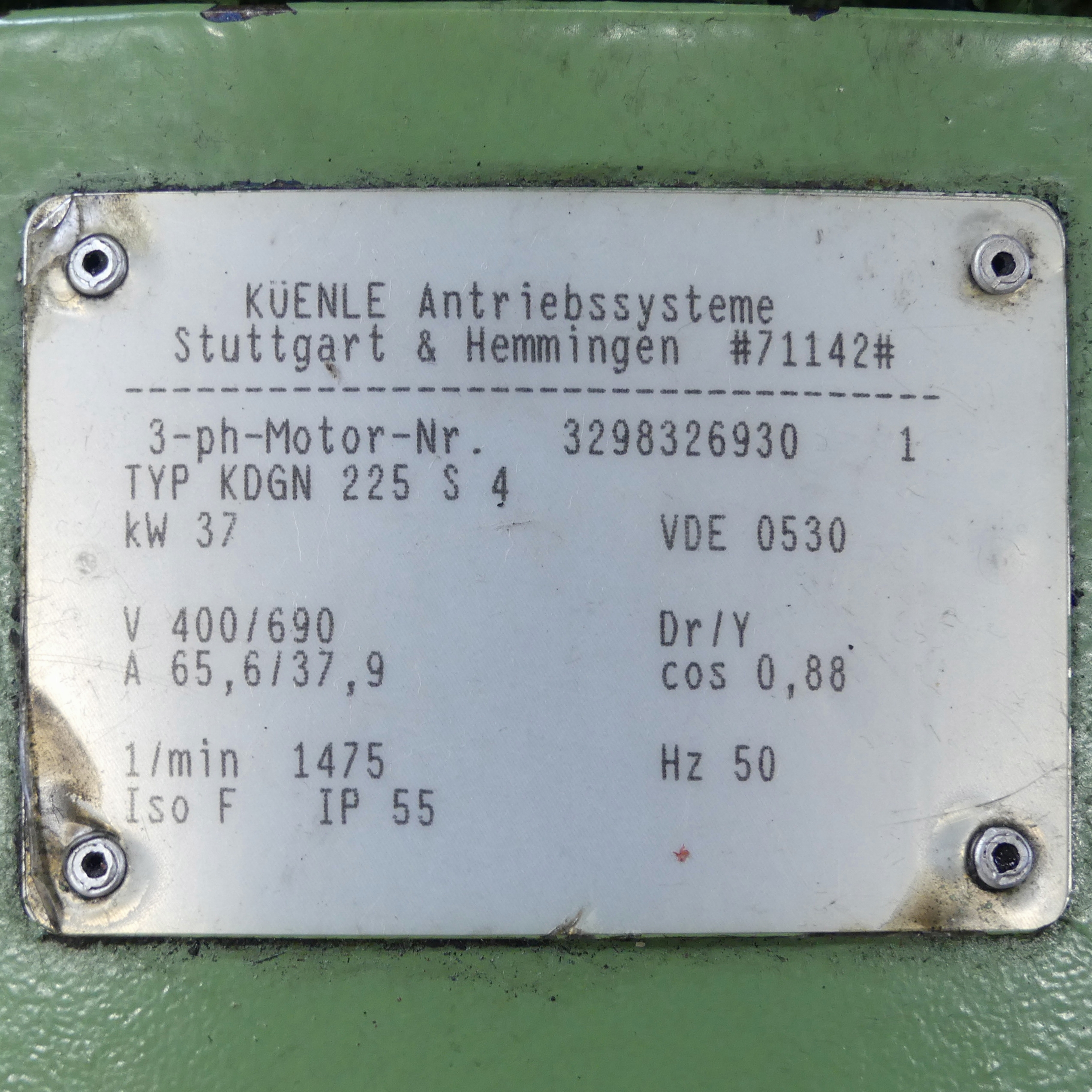 Three-phase motor