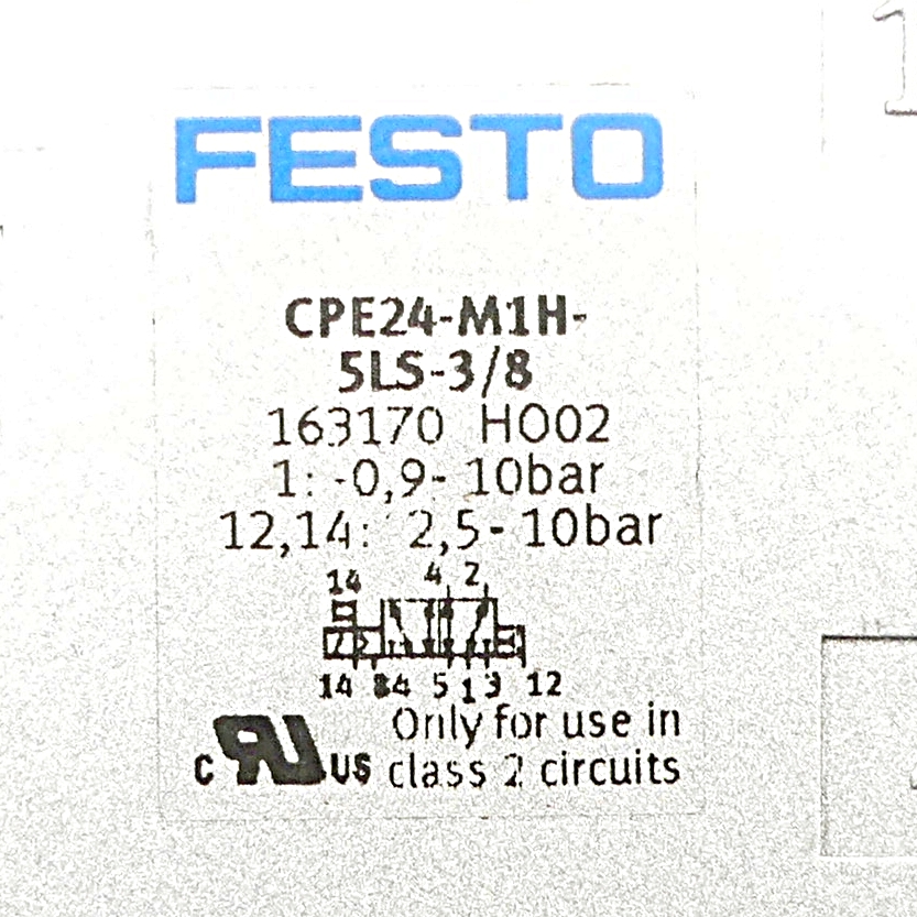 solenoid valve CPE24-M1H-5LS-3/8