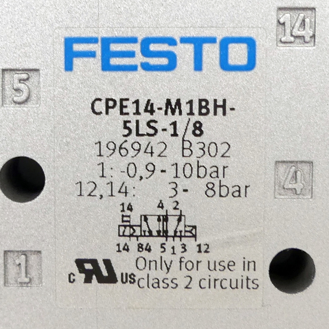 Solenoid valve CPE14-M1BH-5LS-1/8