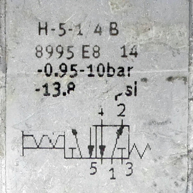 Hand-lever valve H-5-1/4-B