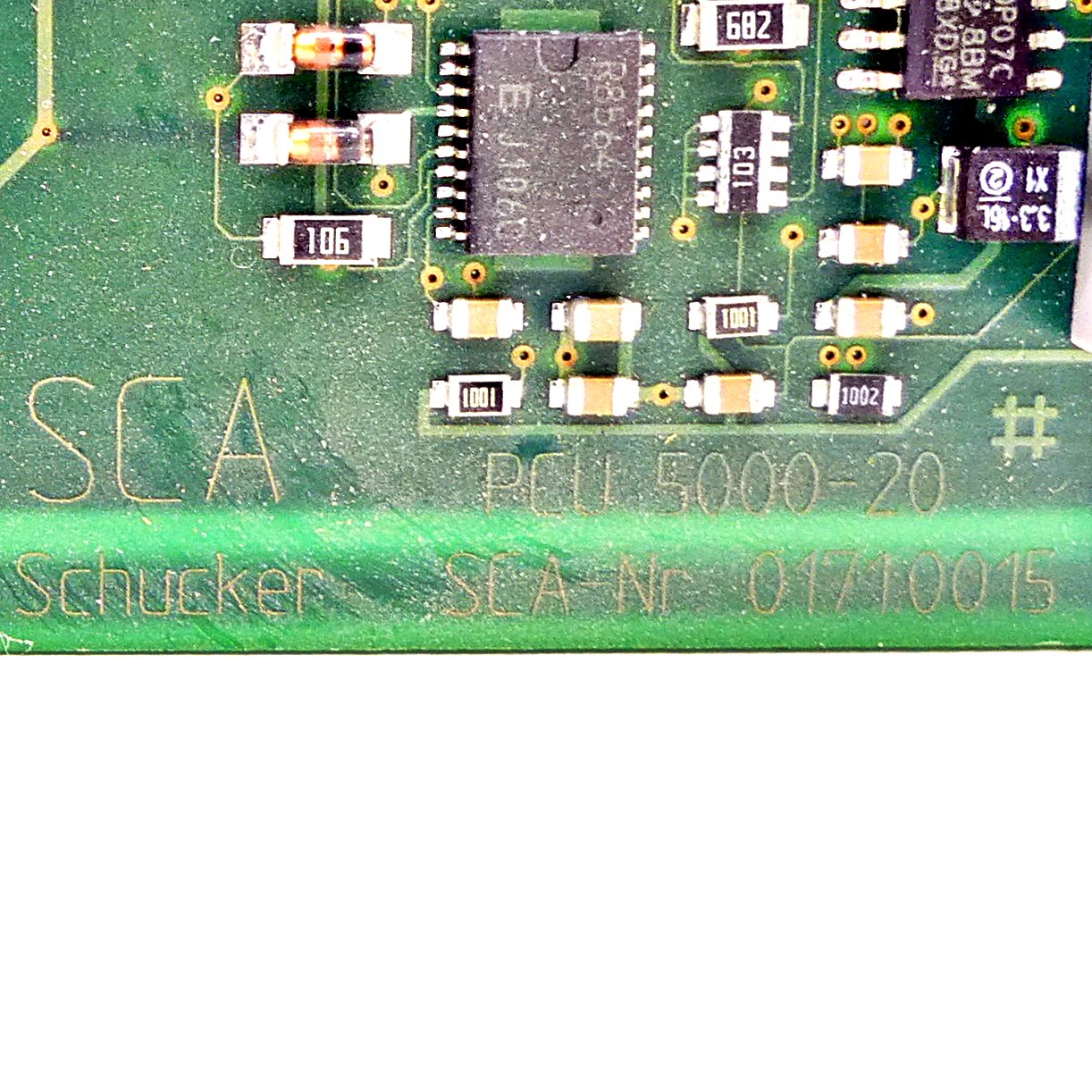 Circuit board PCU 5000-20