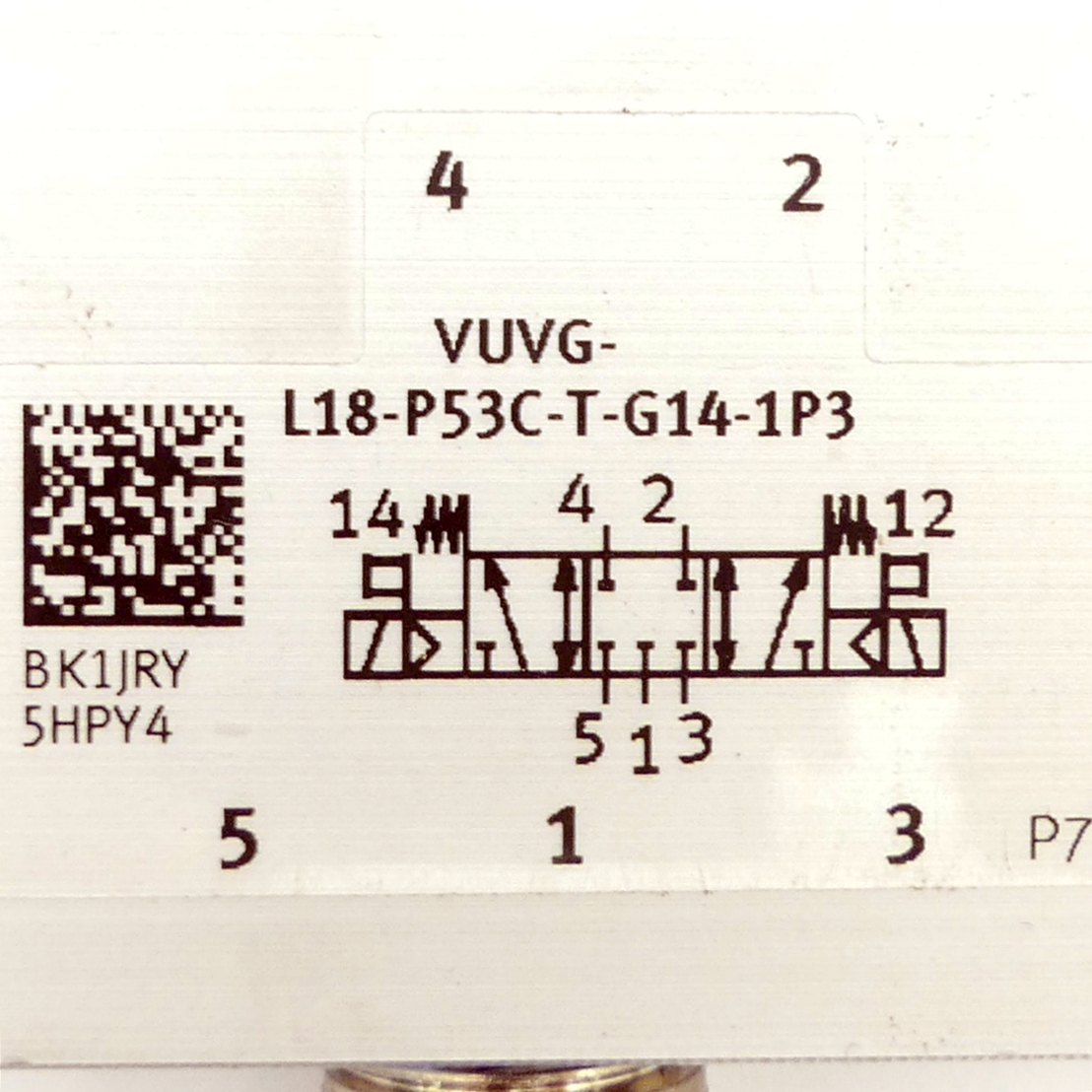Solenoid valve VUVG-L18-P53C-T-G14-1P3