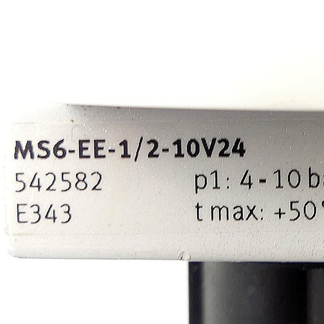 Einschaltventil MS6-EE-1/2-10V24