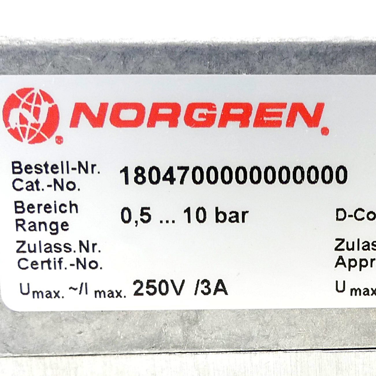 Pressure switch