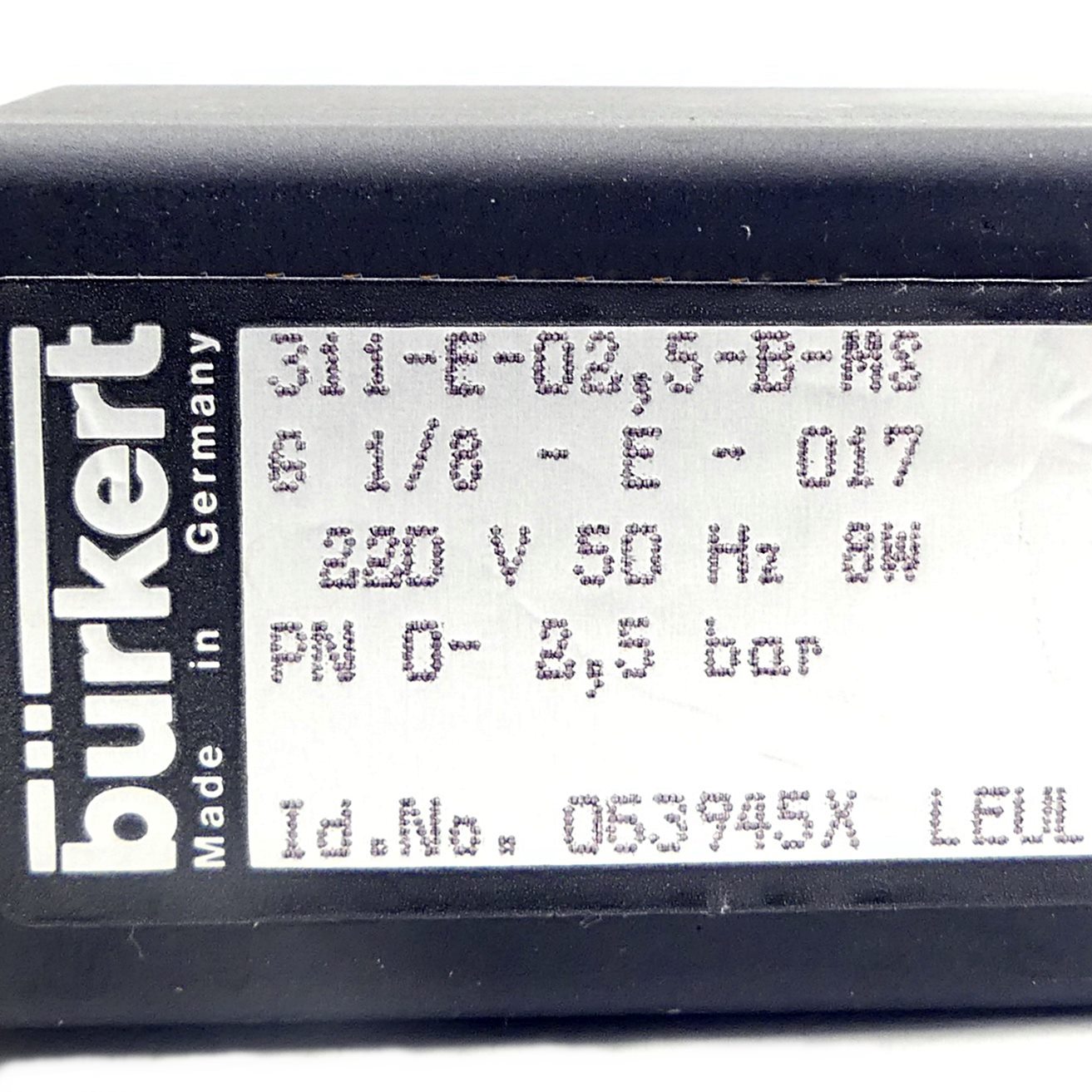 Magnetic valve 311-E-0,25-B-MS