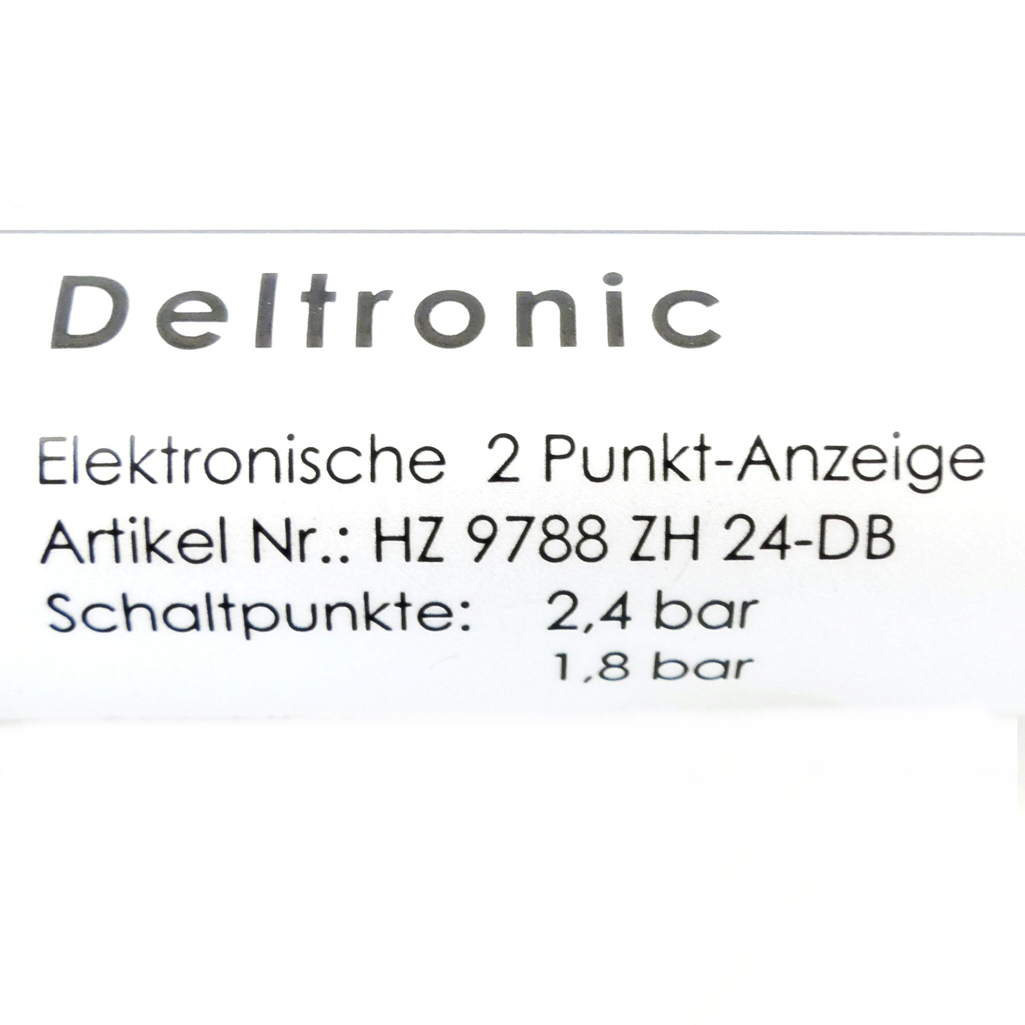 Differential pressure sensor