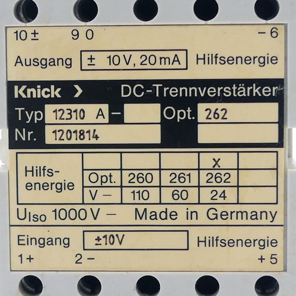 DC-Trennverstärker 