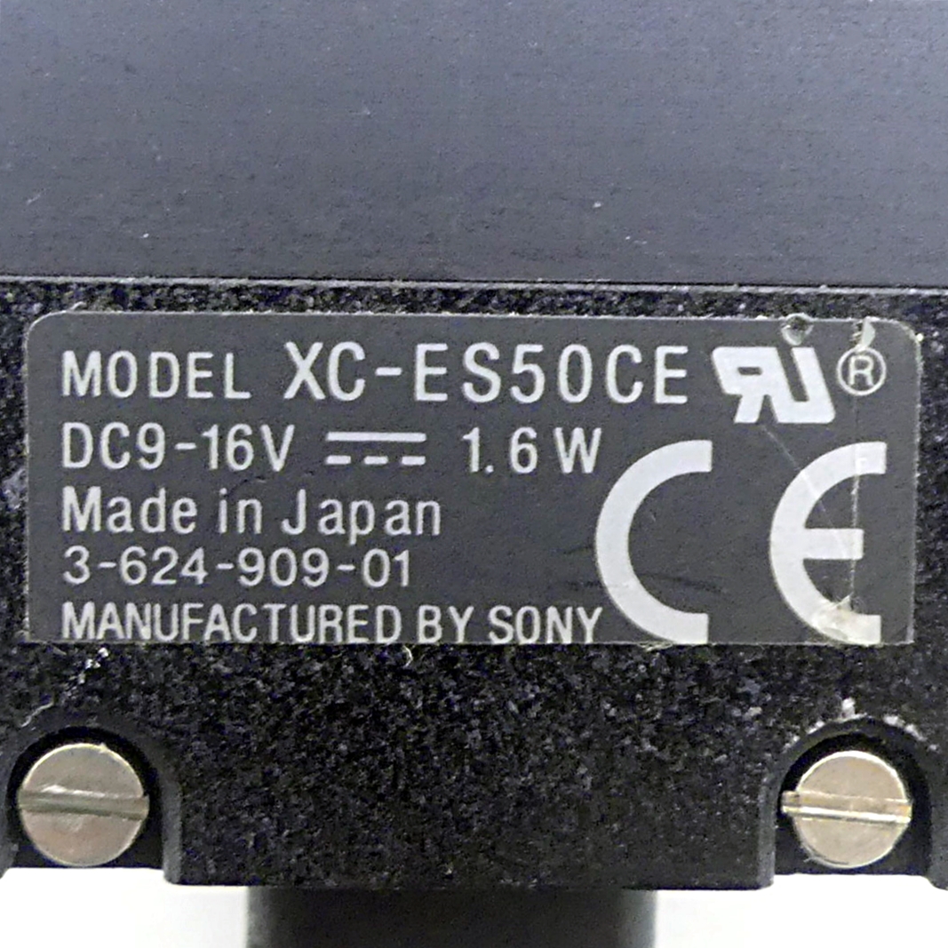 Industrielle Kamera XC-ES50CE mit CCD XC-ES50 