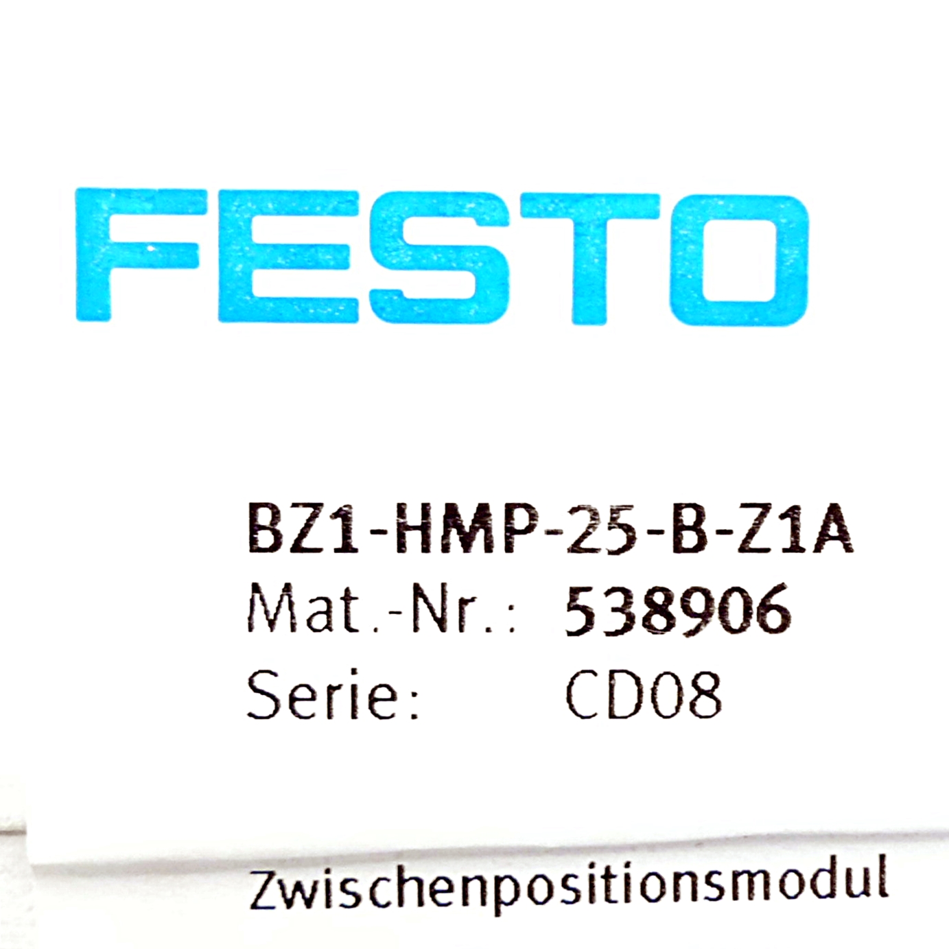 Zwischenpositionsmodul BZ1-HMP-25-B-Z1A 