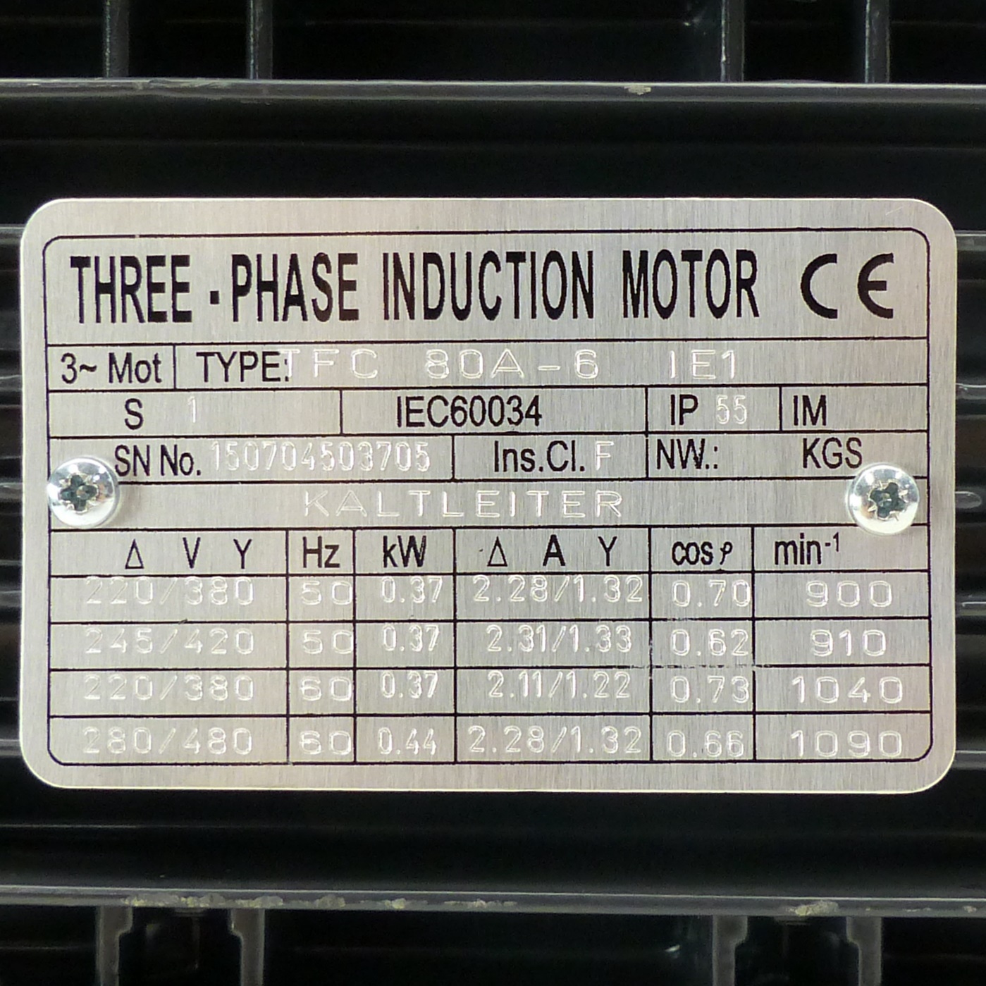 Three Phase Motors 