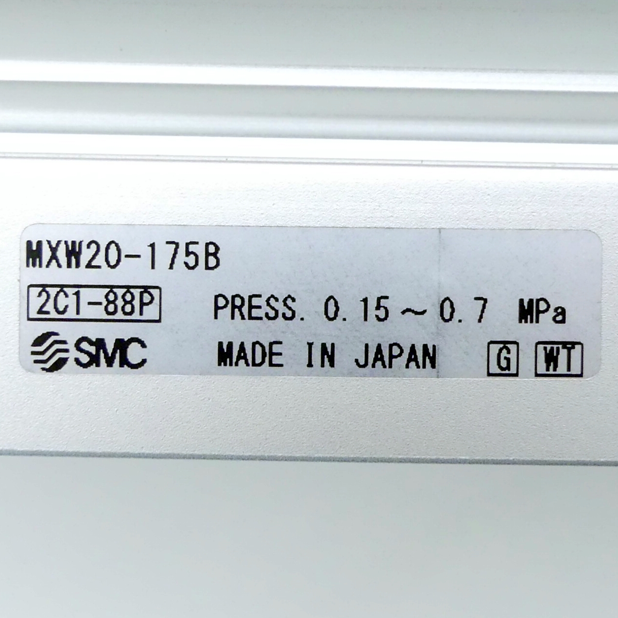 Compact slide double-acting