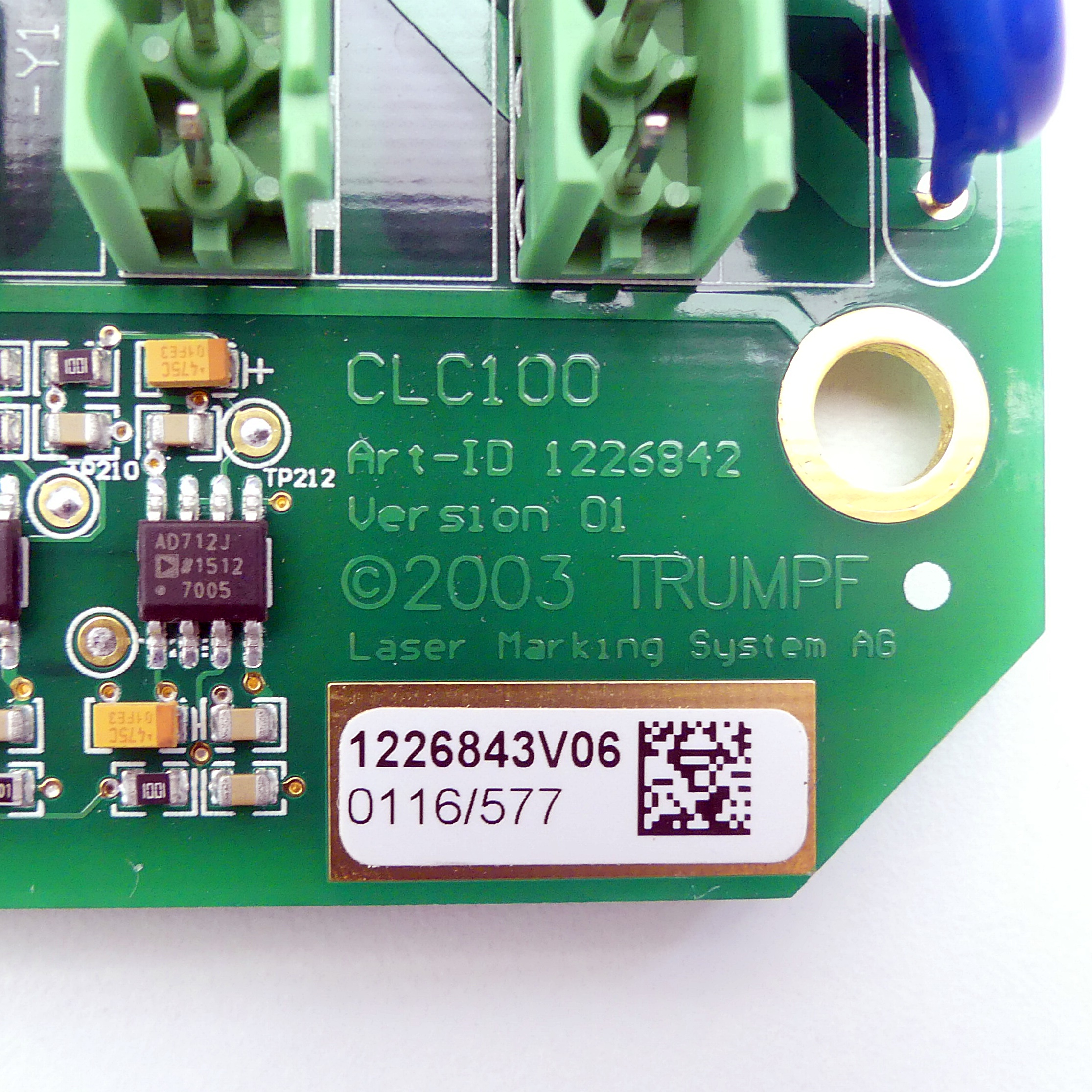 Circuit board CLC100 1226842 